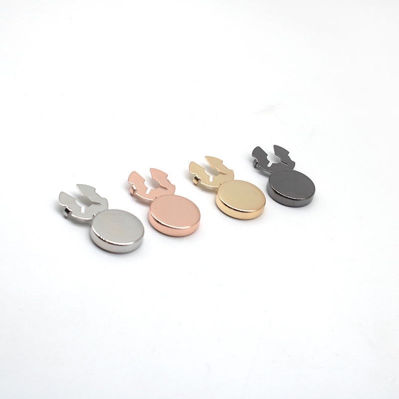 Shirt tie clip set cufflinks, smooth box cover, cufflinks, buttons, copper material, logo cufflinks, wholesale from the manufacturer
