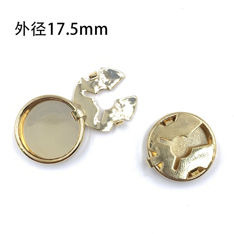 Shirt tie clip set cufflinks, smooth box cover, cufflinks, buttons, copper material, logo cufflinks, wholesale from the manufacturer detail image 4