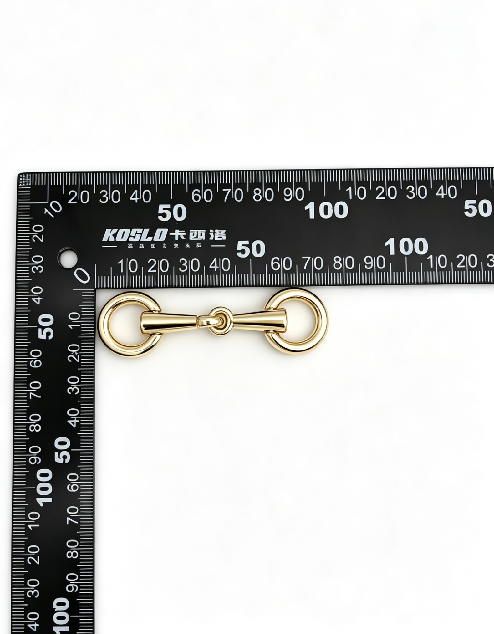 Fashionable metal chain decorative buckle, bag buckle, fashionable shoe buckle detail image 6