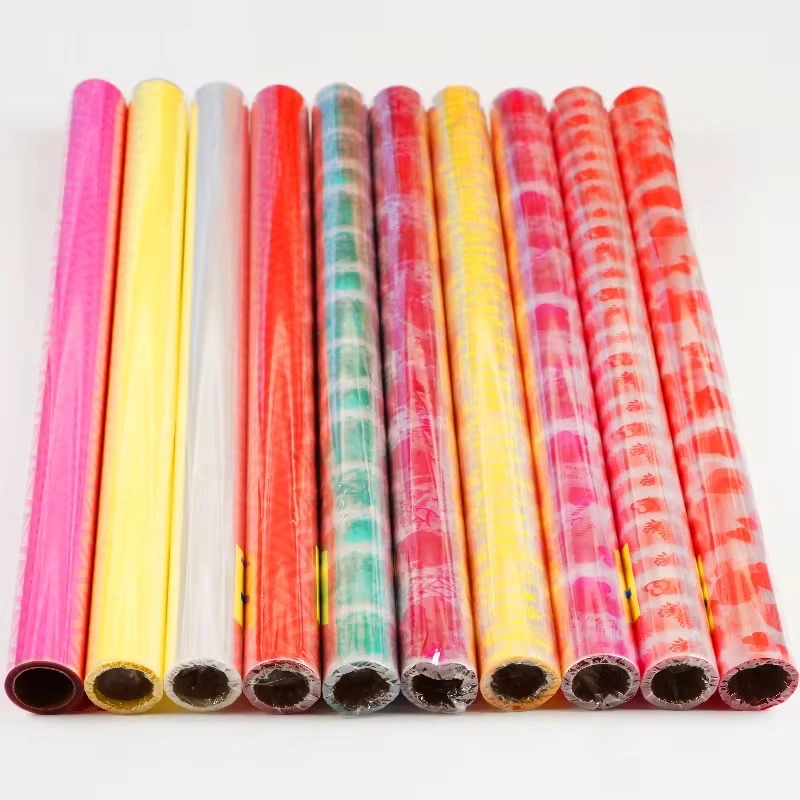 Transparent printed film, flower film, cellophane transparent film detail image 3