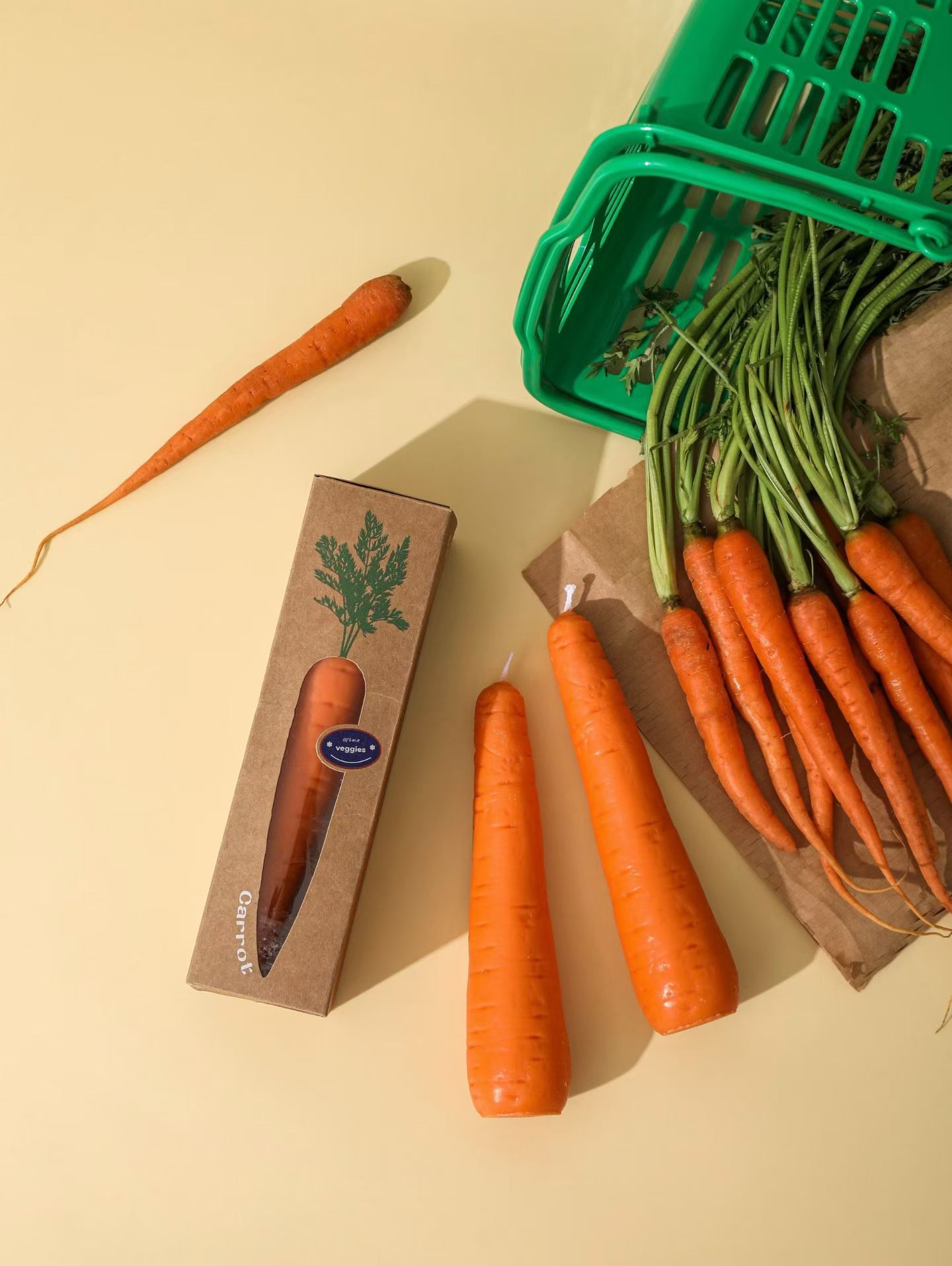 Amazon's best-selling scented candles, carrot daily fragrance handicrafts, handcrafted scented candles details Picture