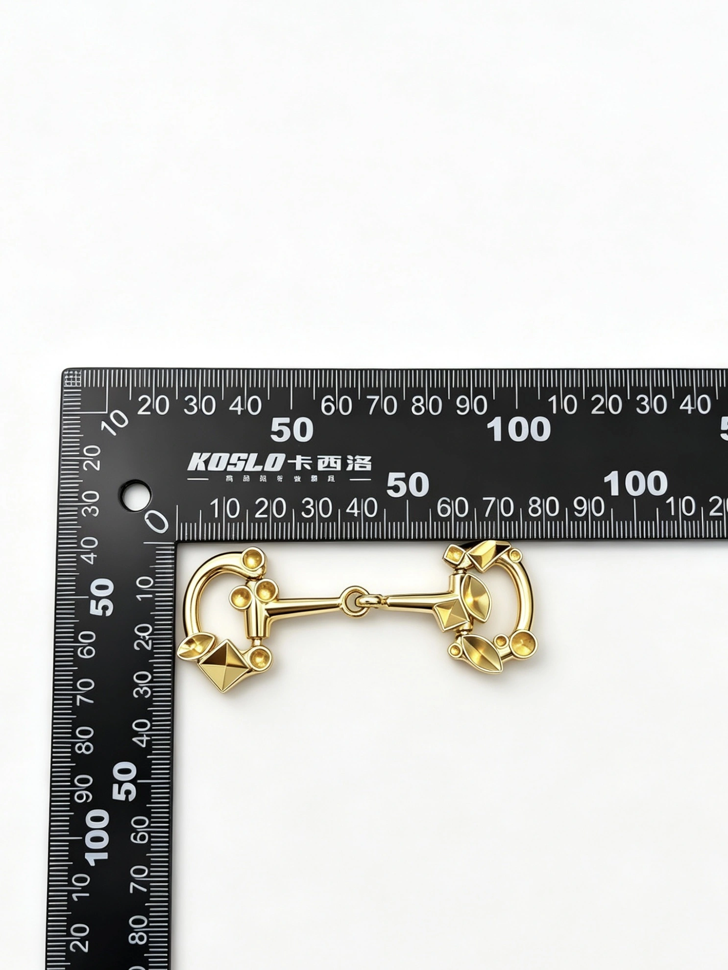 Fashionable metal chain decorative buckles, exquisite buckles, high-quality buckles for shoes and bags detail image 5