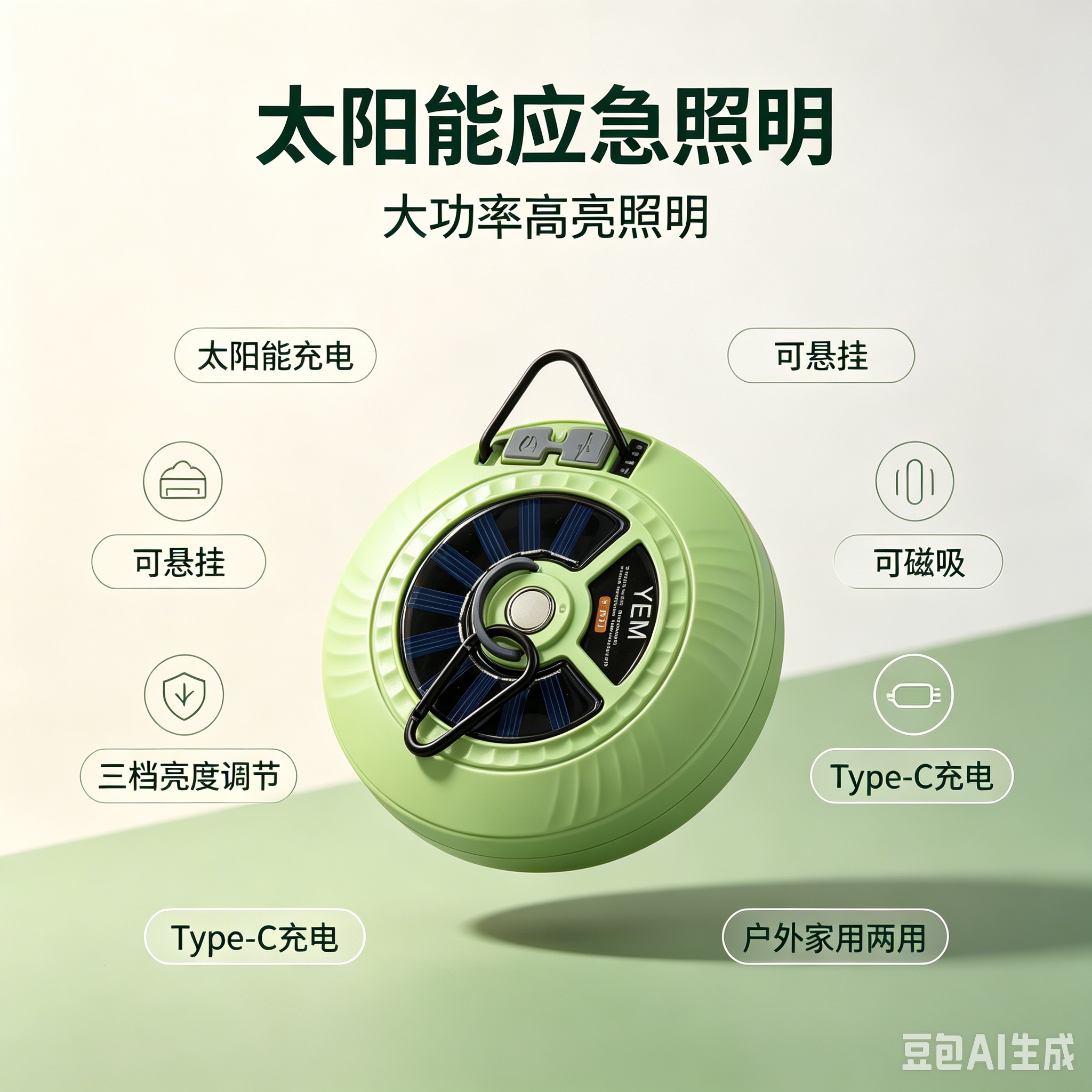 LED应急灯实物图