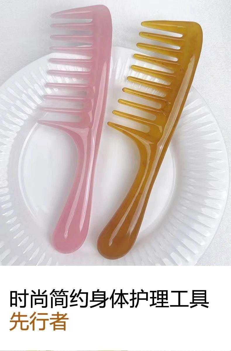 Zhengji Massage, wide-toothed right-angle acupoint massage, straight hair, curly hair, unisplendour comb, meridian unblocking Y detail image 15