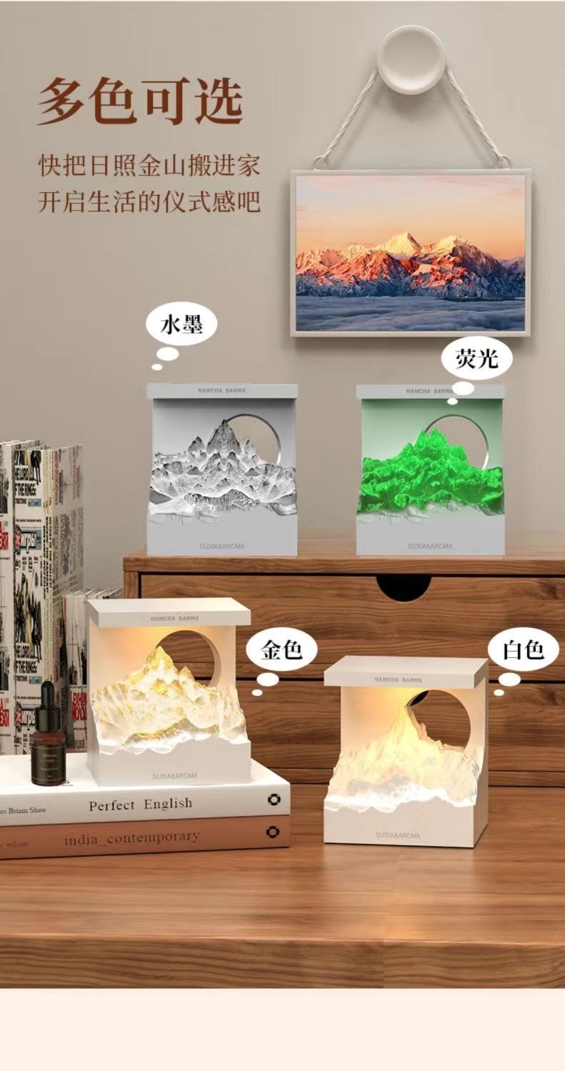 A creative night light for the bedroom, a high-end birthday gift with a unique aroma design detail image 4