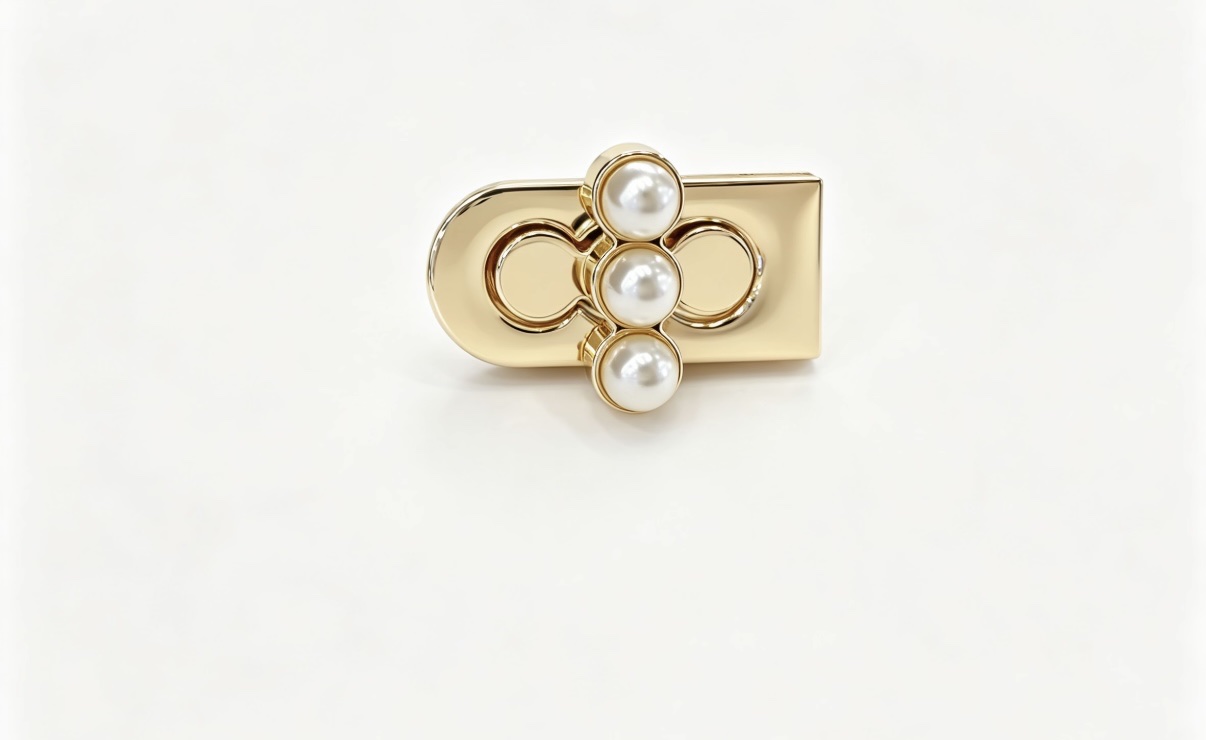 Exquisite women's bag lock, bag lock, premium lock, hardware bag lock, high-quality hardware lock