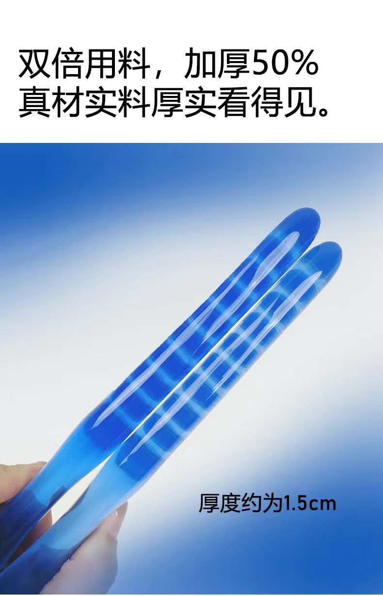 A must-have for massaging, combing hair and tying thick knots in the process of passing away! Wide-toothed resin massage can easily unblock and bid farewell to pulling pain detail image 10