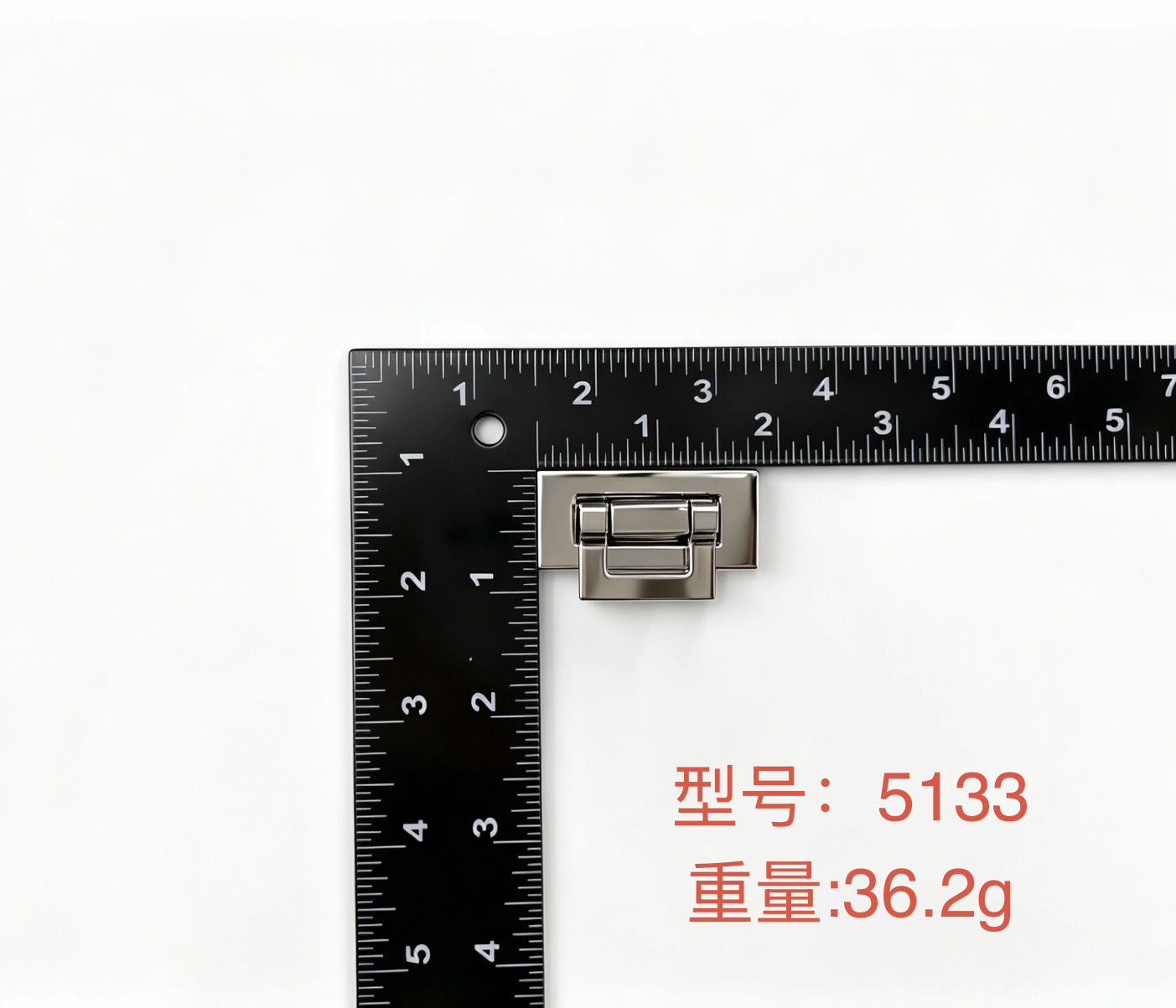 Exquisite and fashionable women's bag lock, bag buckle, premium buckle, hardware bag buckle Item Picture