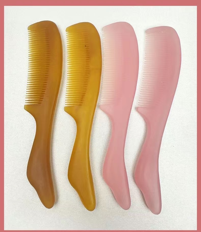 Zhenji Massage Comb: Frosted [High-end Texture] Multi-Purpose comb for massage, acupoint pressing, Hair smoothing and Gua sha. A gift for girls J detail image 11