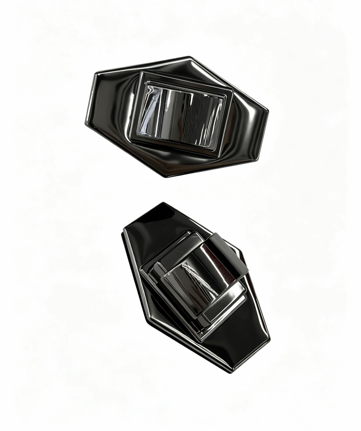 Exquisite women's bag lock, bag buckle, premium buckle, hardware bag buckle Specification image