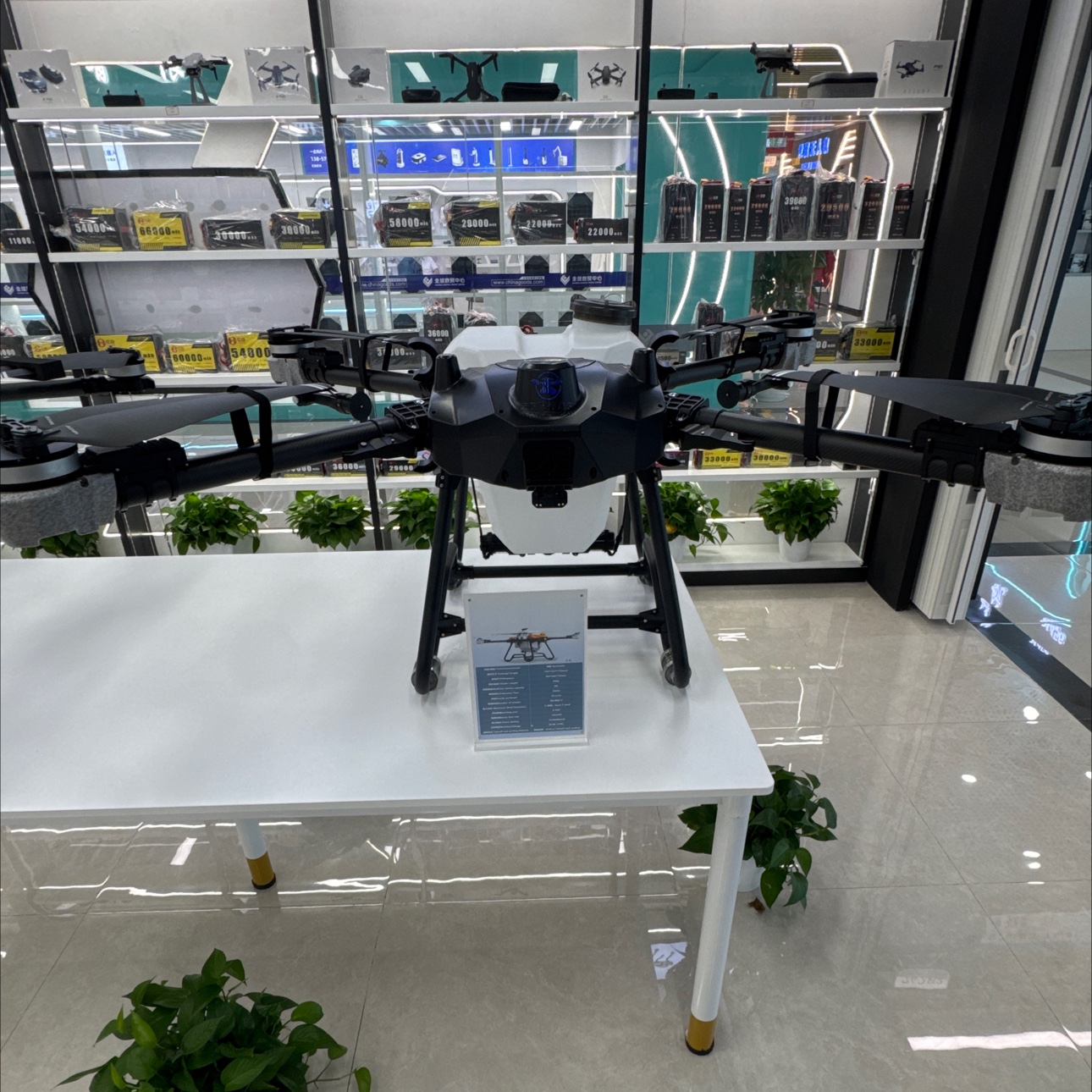 农用洒水打药无人机长续航农用无人机12L载重无人机海鸥飞行