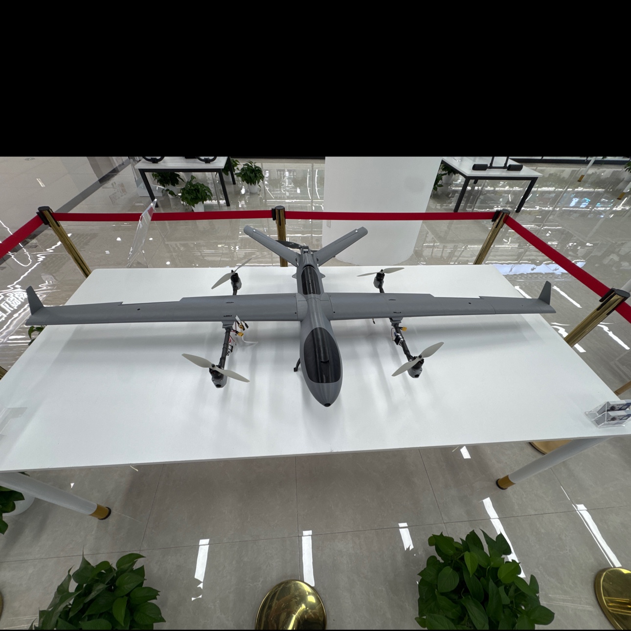 The EAGLE-863-10 long-range quadcopter cruise aircraft is autonomous details Picture