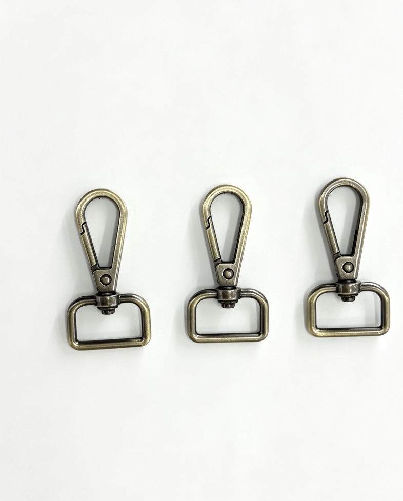 High-quality metal plate buckle square tail