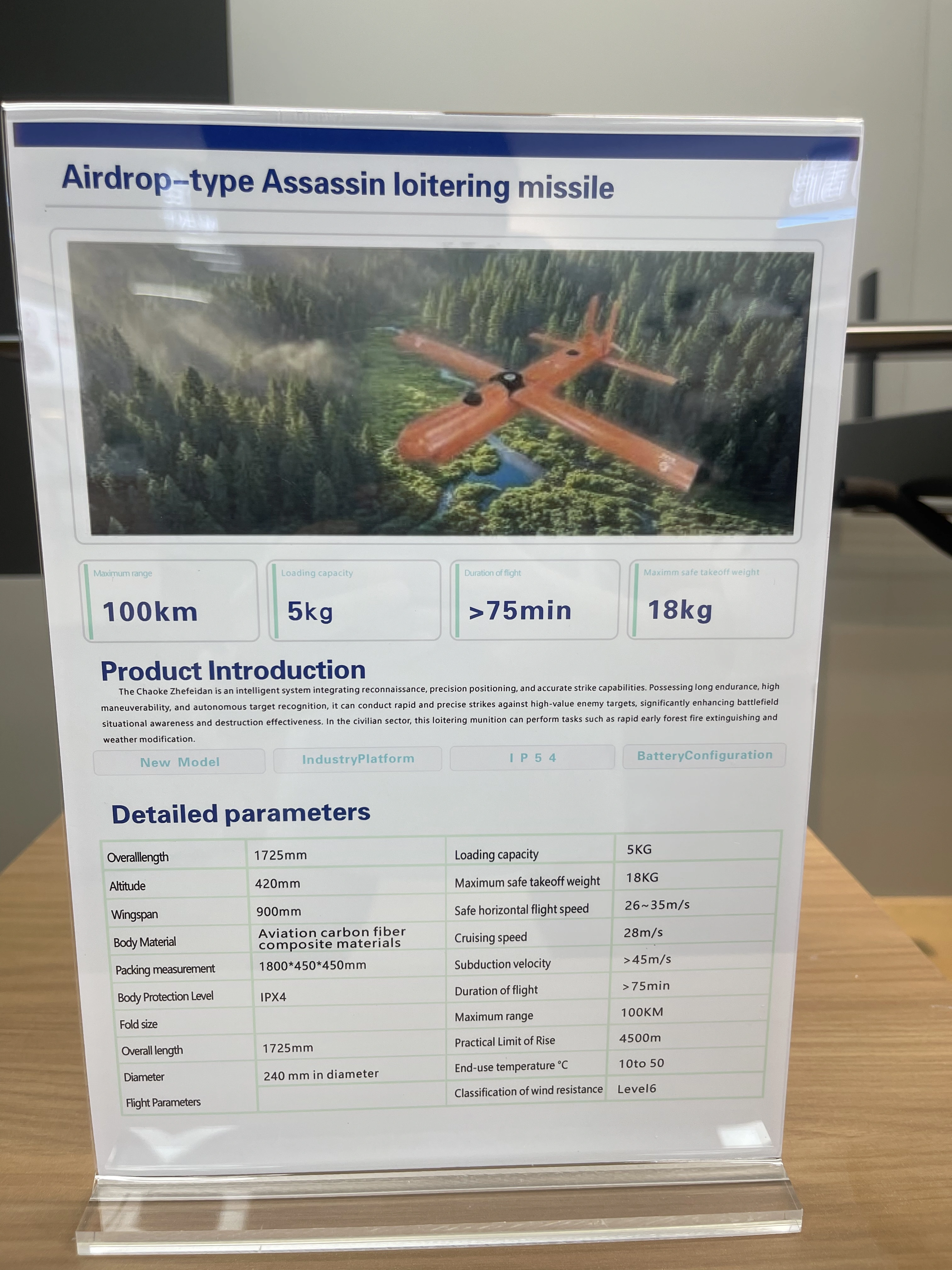 Multi-functional aerial photography and monitoring of civil unmanned aerial vehicles and industrial equipment dedicated to environmental protection detail image 4