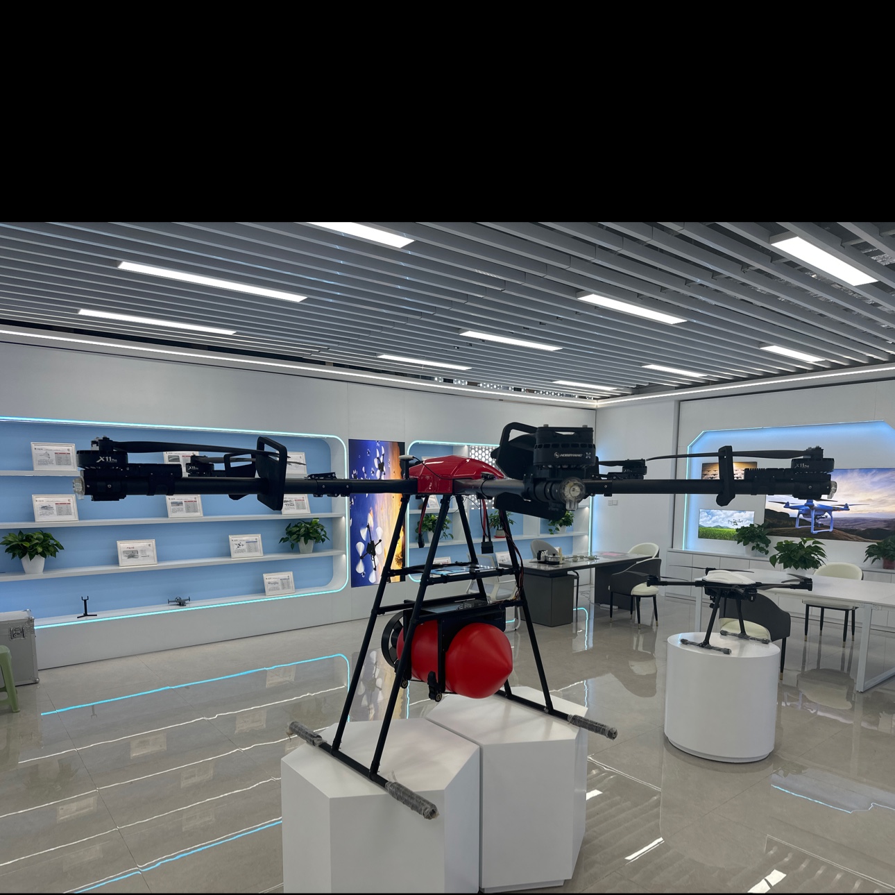 The T40 agricultural plant protection unmanned aerial vehicle is a dedicated civilian machine for efficient field spraying operations details Picture