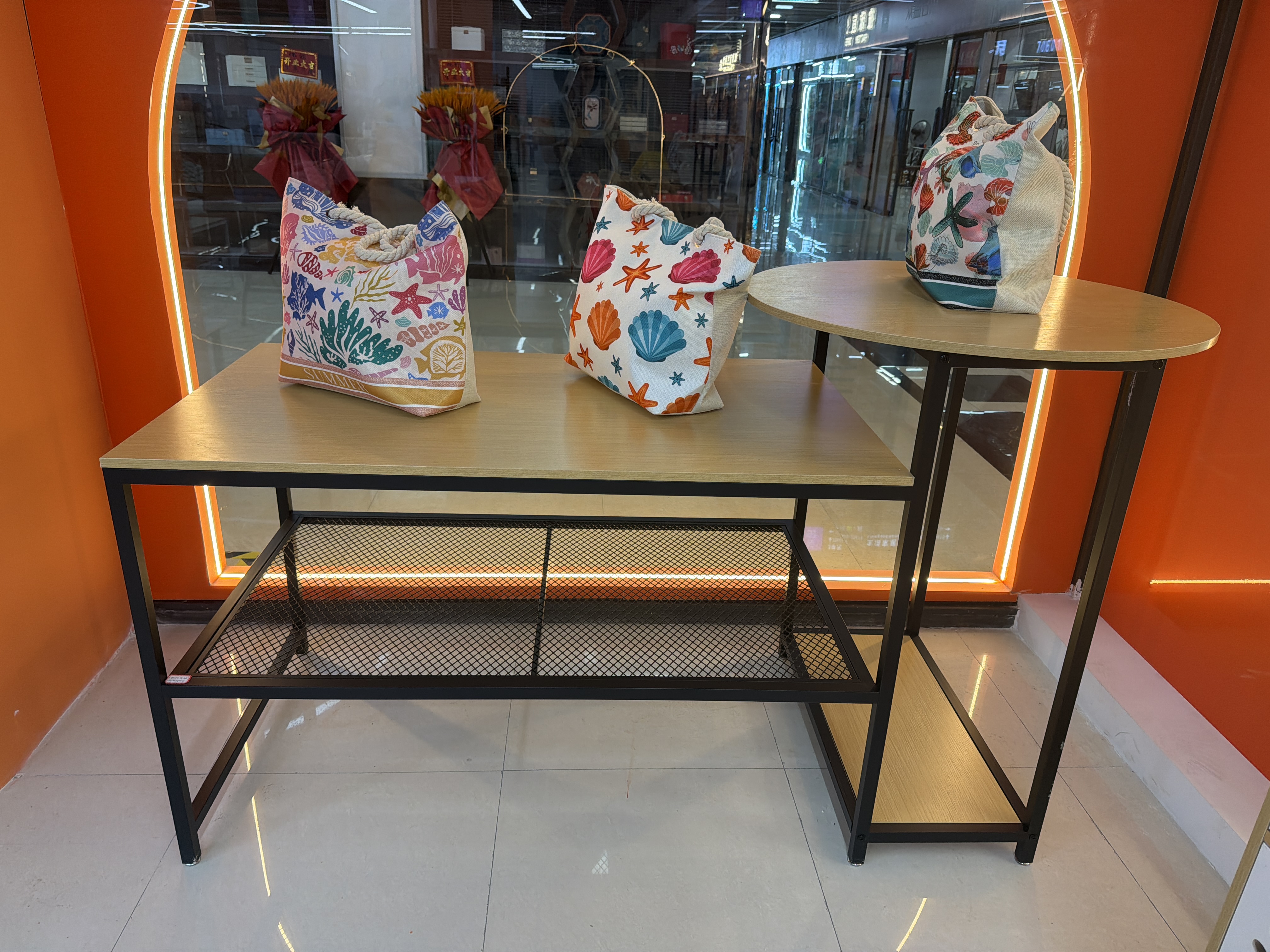 Multi-functional two-in-one high and low combination table detail image 4