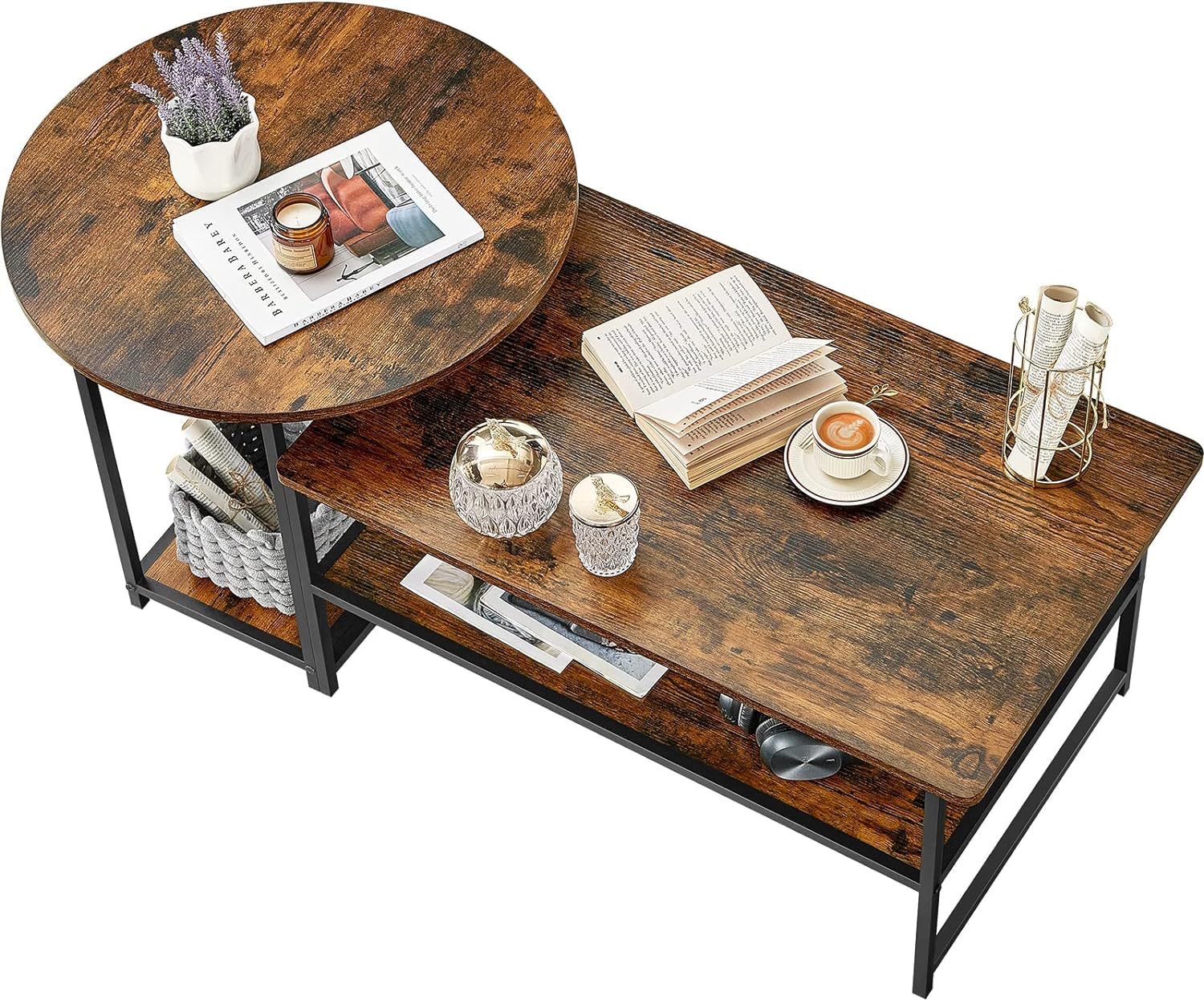Multi-functional two-in-one high and low combination table detail image 3