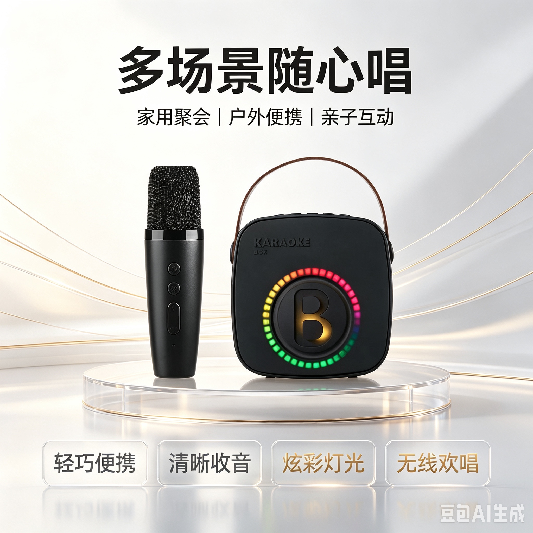 随身户外K歌音响