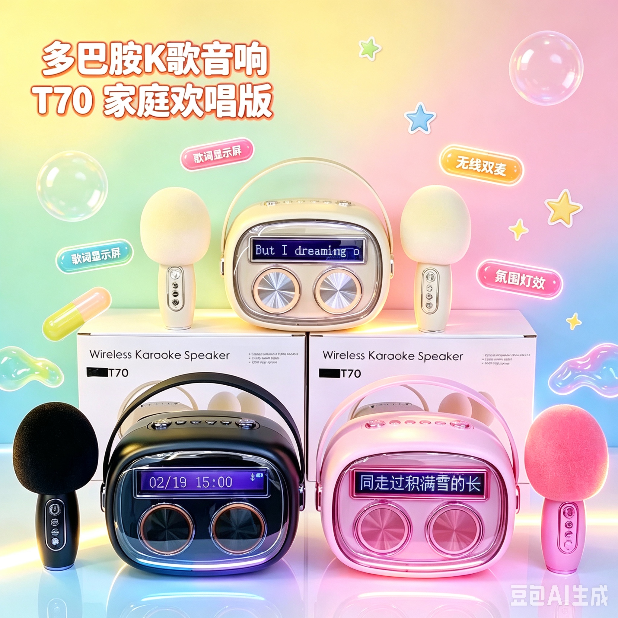 KTV Speaker T70 Family Singing Edition