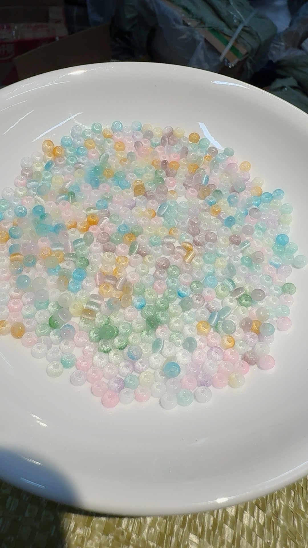 猫眼珠散珠片片电商直播平台常年供货
