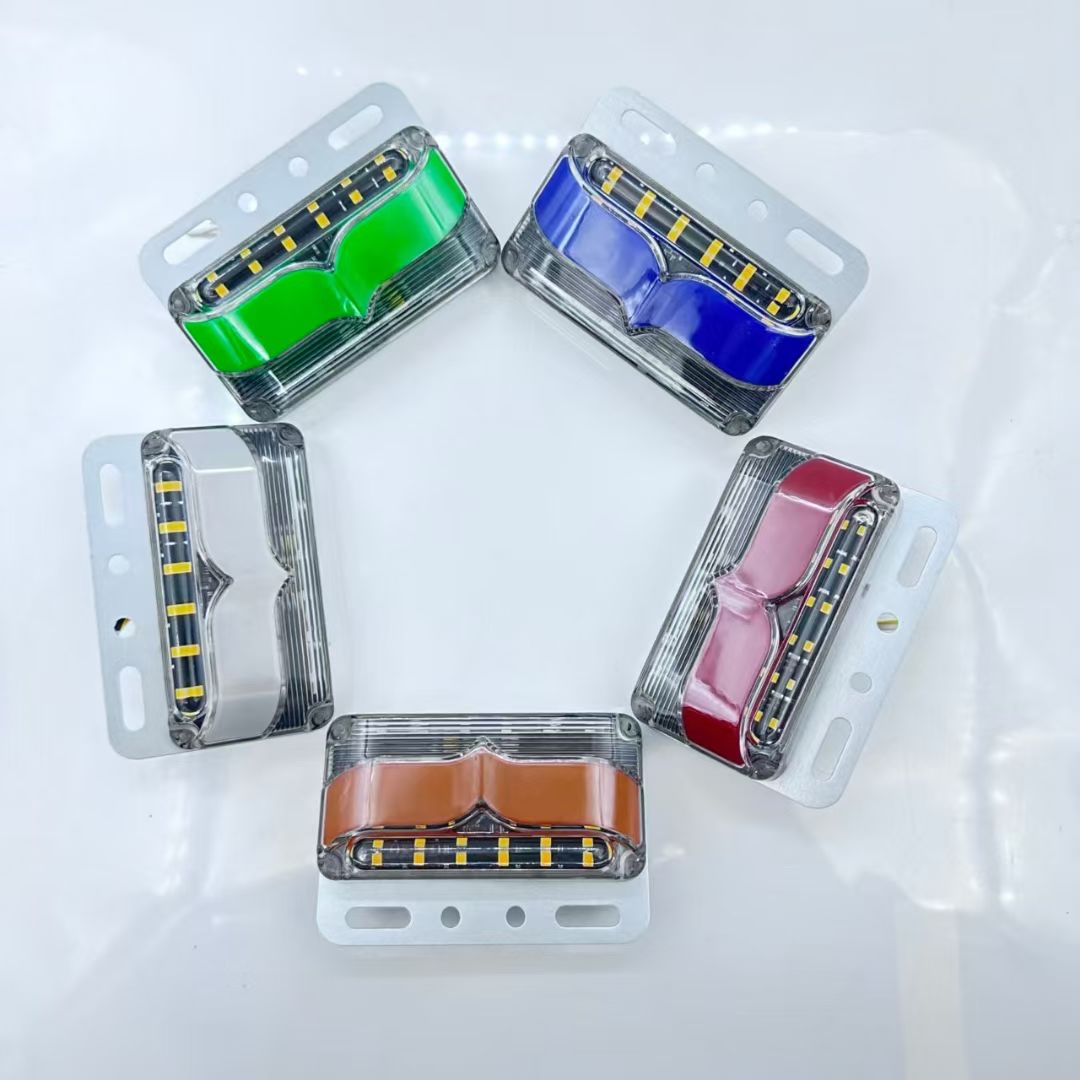 Truck LED lights, 24-volt side lights, flashing turn signals, decorative lights, floor lights detail image 7