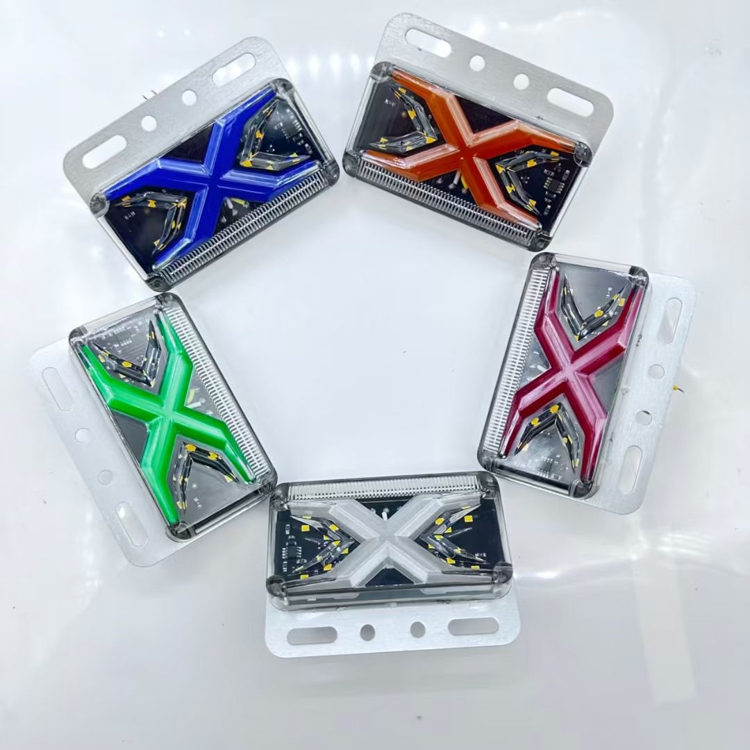 Truck LED lights, 24-volt side lights, flashing turn signals, decorative lights, floor lights detail image 3