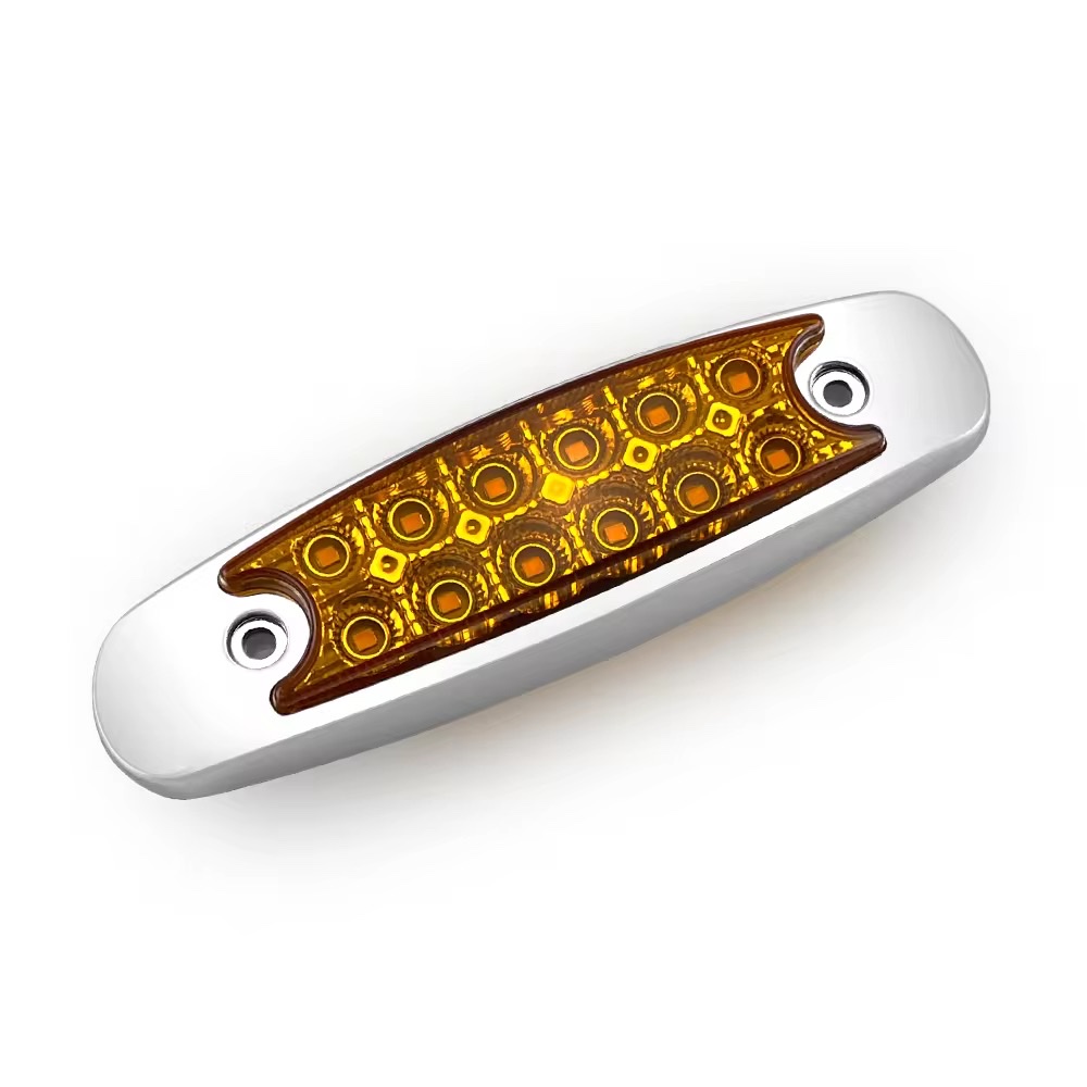 Auto and motorcycle parts: Car lights, brake lights, suitable for various vehicle models, LED high-brightness and durable, truck side lights, taillights detail image 4