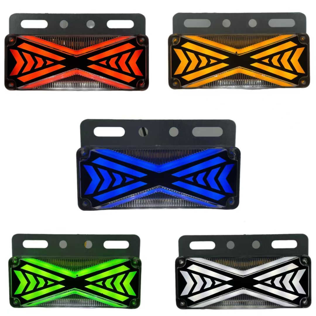 Truck LED lights, 24-volt side lights, flashing turn signals, decorative lights, floor lights detail image 4