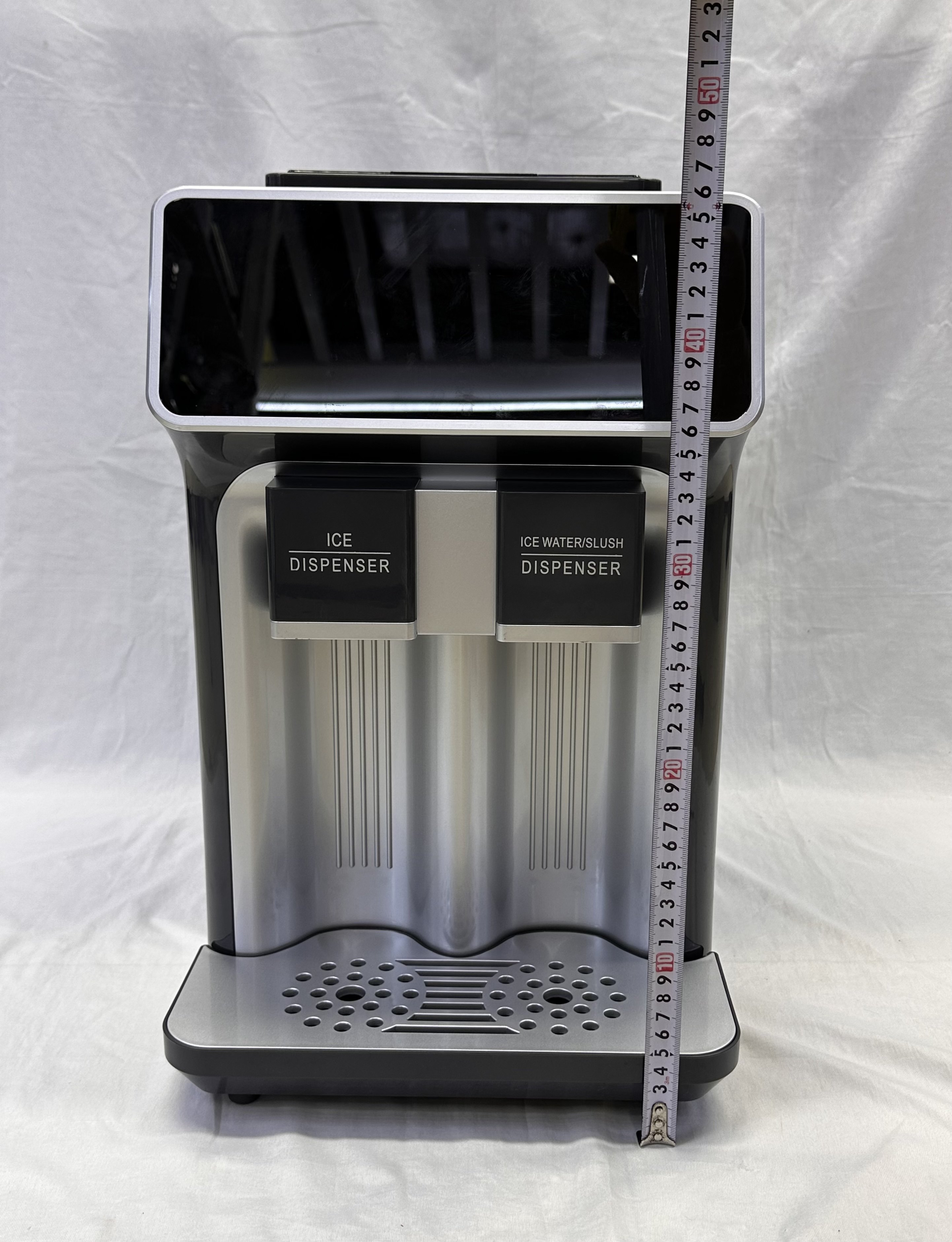 ZSW-ZB21 multi-functional commercial ice maker, a three-in-one ice/ice water/smoothness distributor, fully automatic ice making and water dispensing integrated machine, suitable for home use in milk tea shops and bars detail image 9