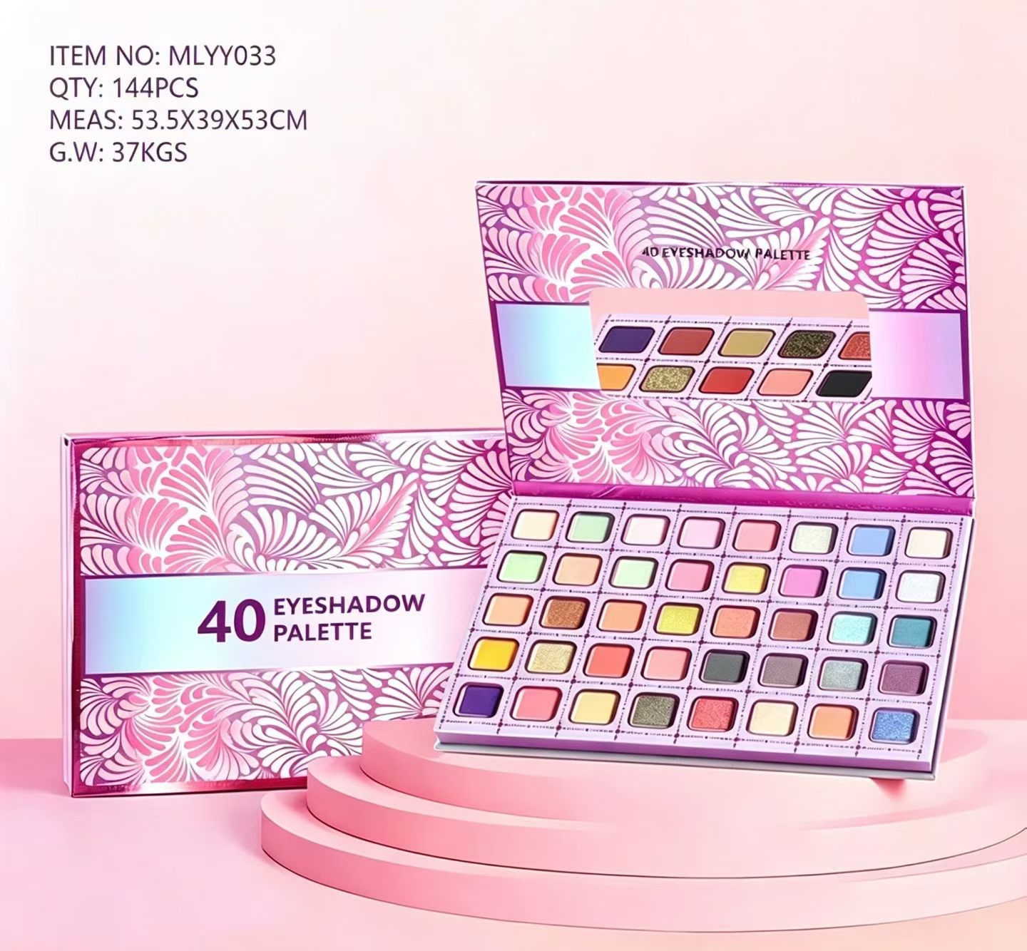 Yiwu cosmetics, eye shadow, makeup, beauty care, eye makeup, cross-border genuine eye shadow, cross-border cosmetics detail image 6