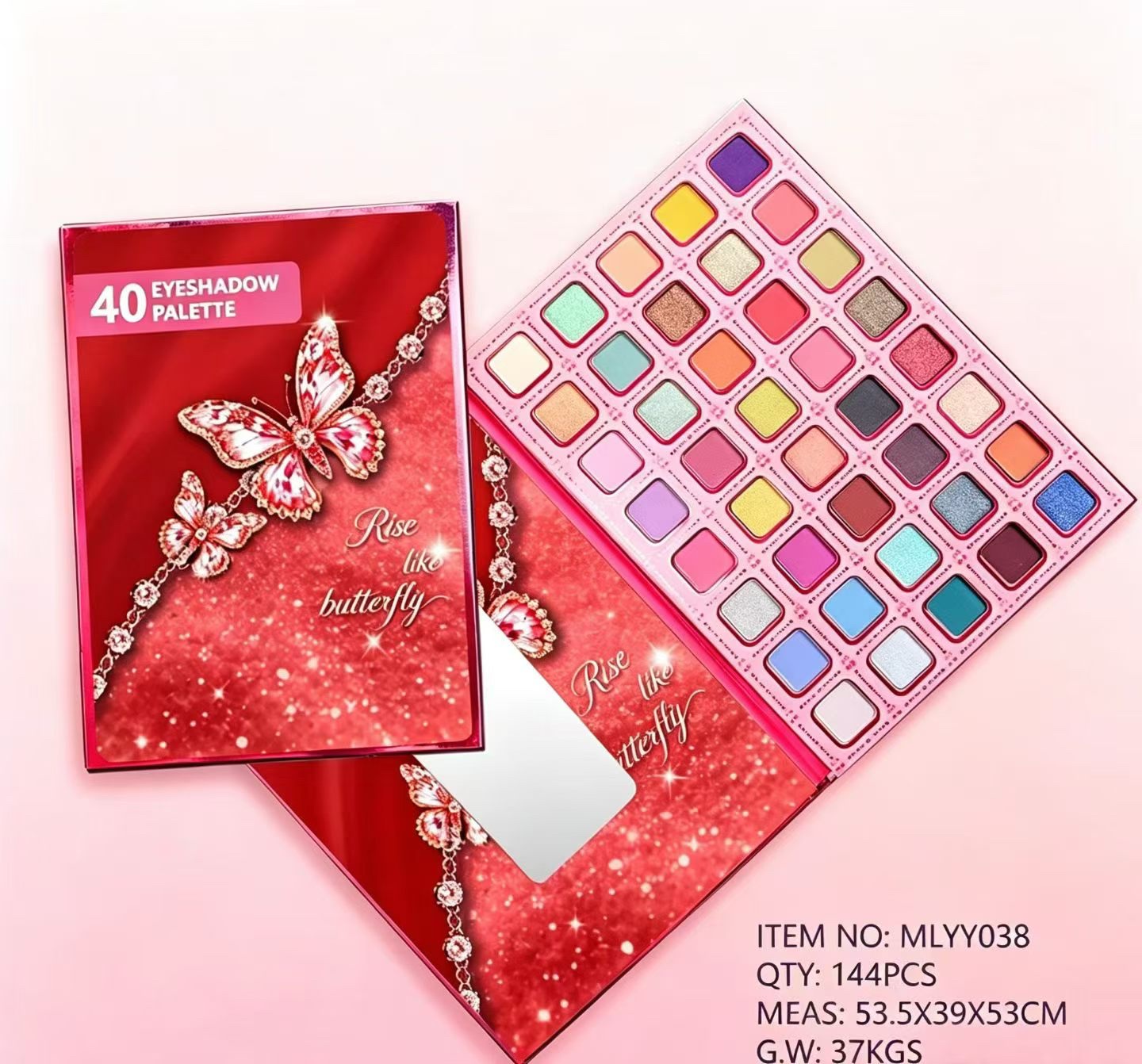 Yiwu cosmetics, eye shadow, makeup, beauty care, eye makeup, cross-border genuine eye shadow, cross-border cosmetics detail image 5
