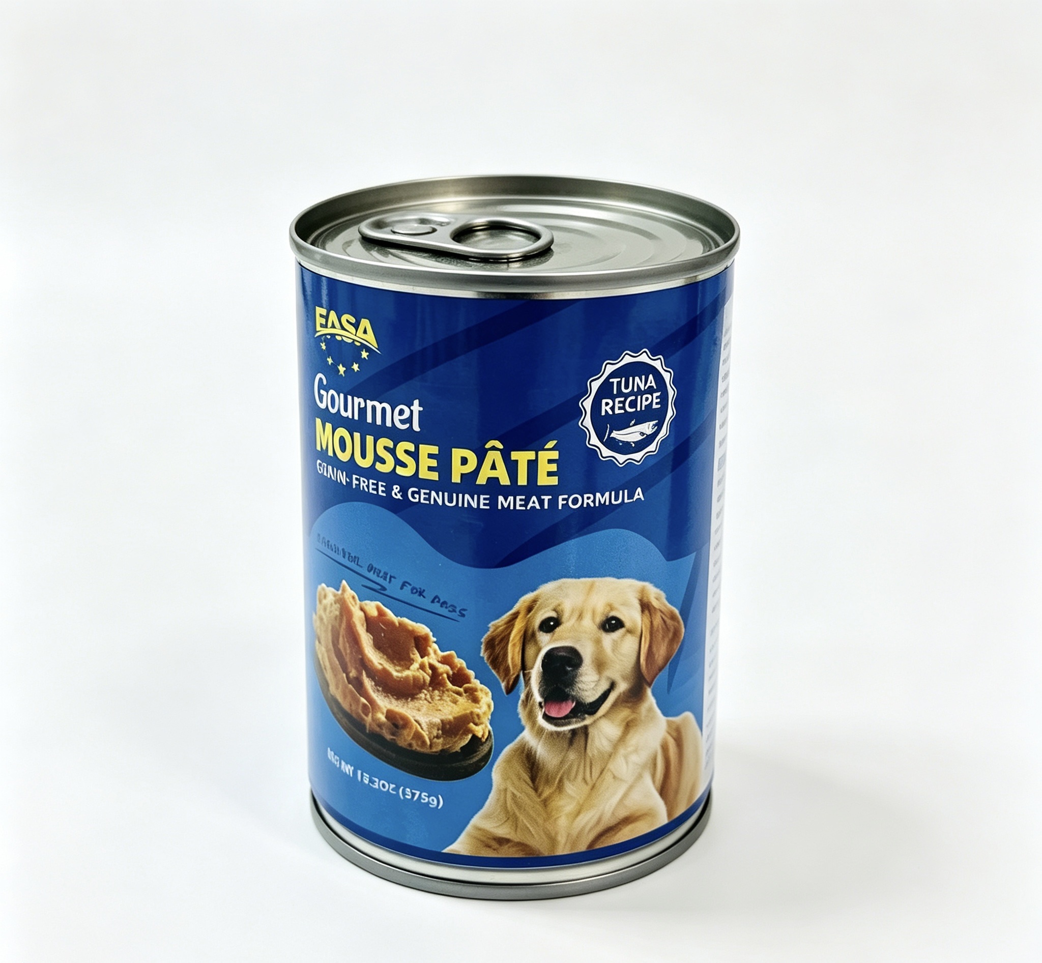 Dog cans (chicken, tuna, beef)