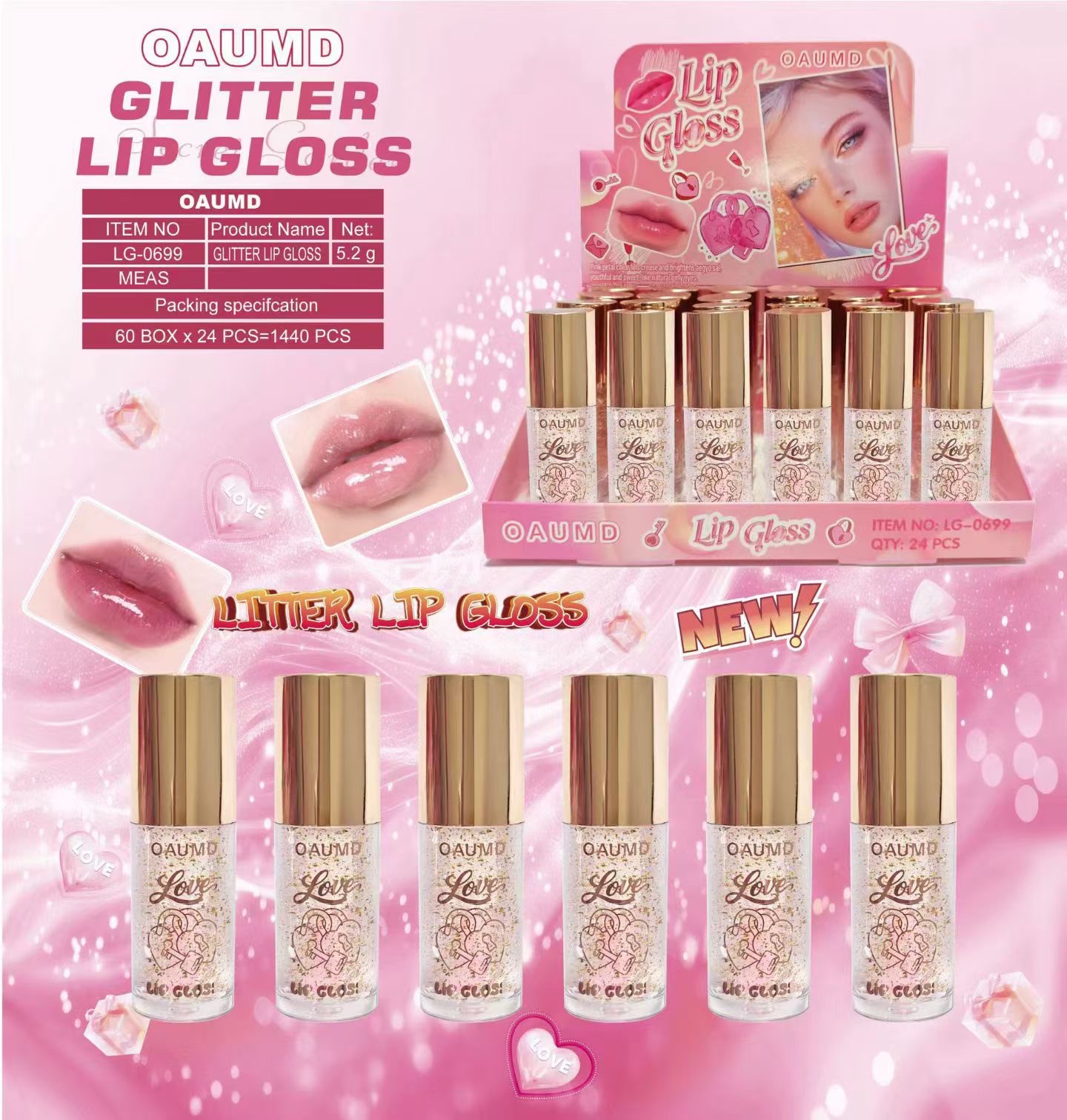 Cross-border Makeup ice cream Texture Lip Gloss 10ml Moisturizing and brightening Lip Makeup Lip Gloss Ice Cream Lip gloss Application Scenario