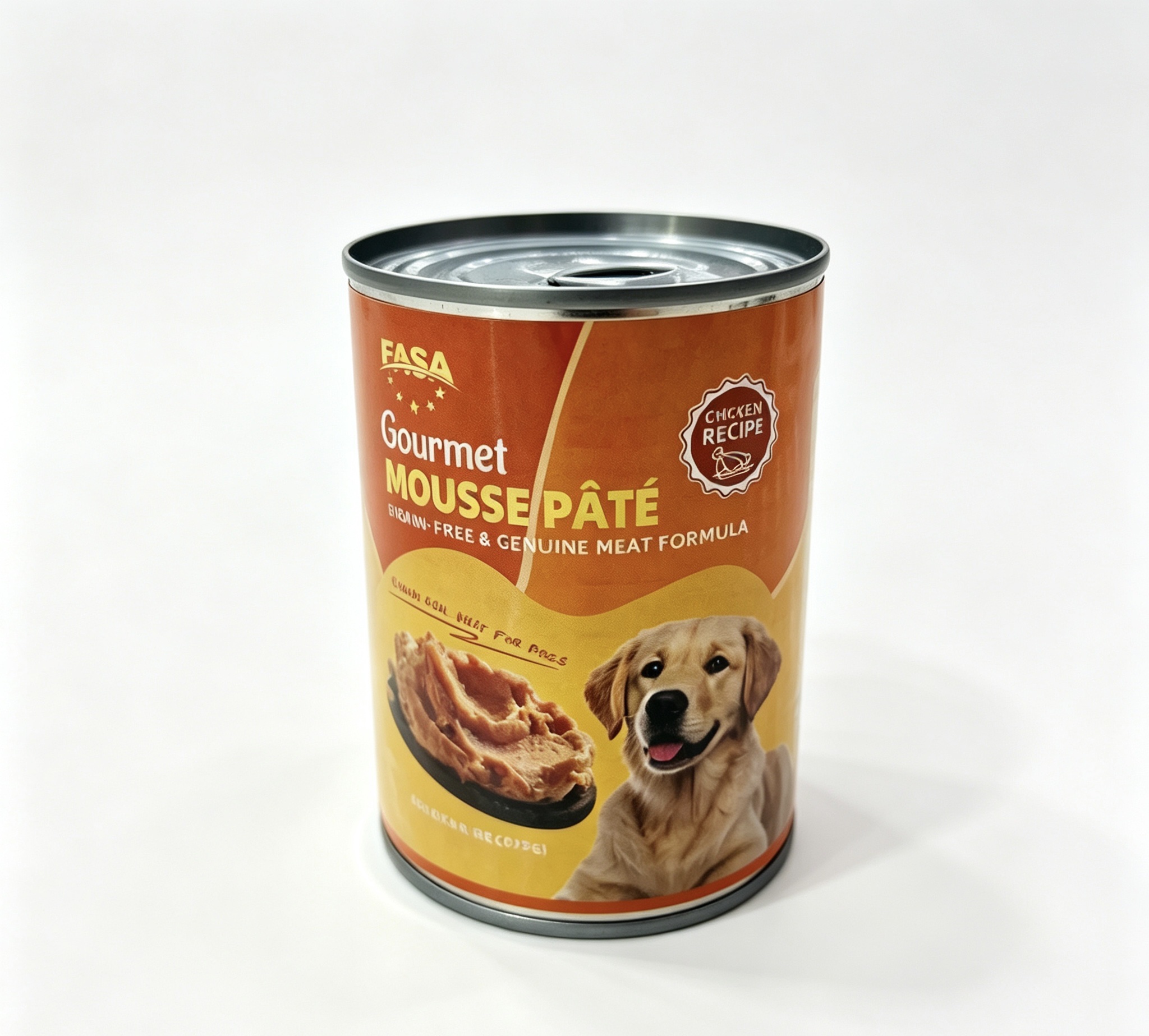 Dog cans (chicken, tuna, beef) Specification image