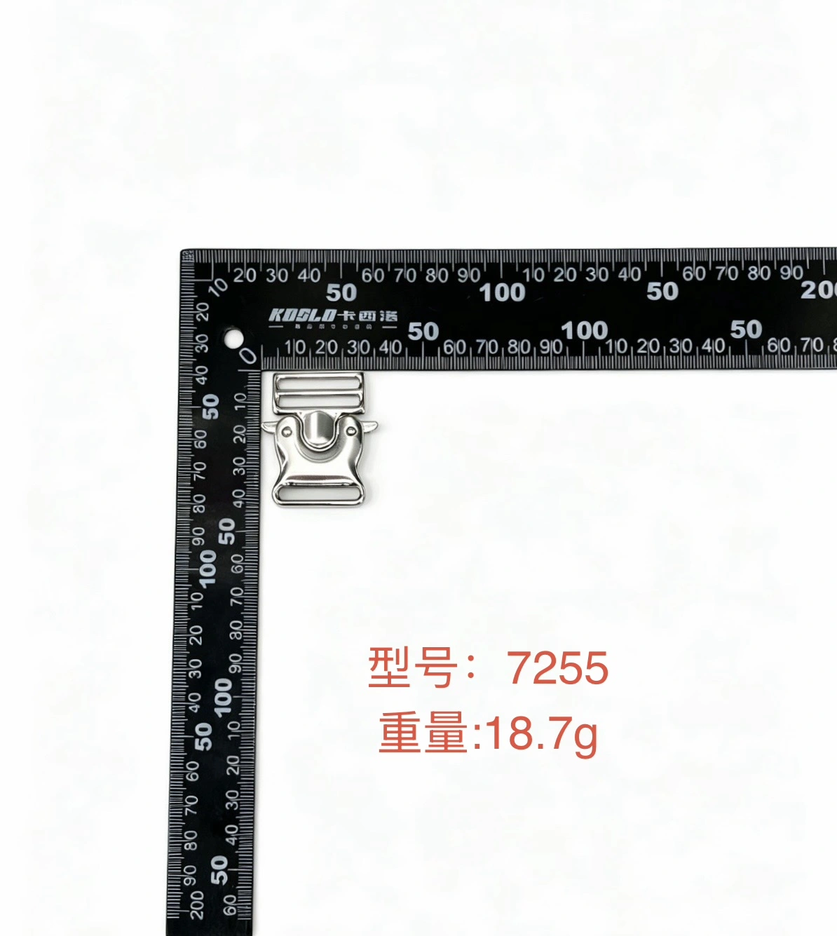 High-quality metal buckles made of zinc alloy detail image 1