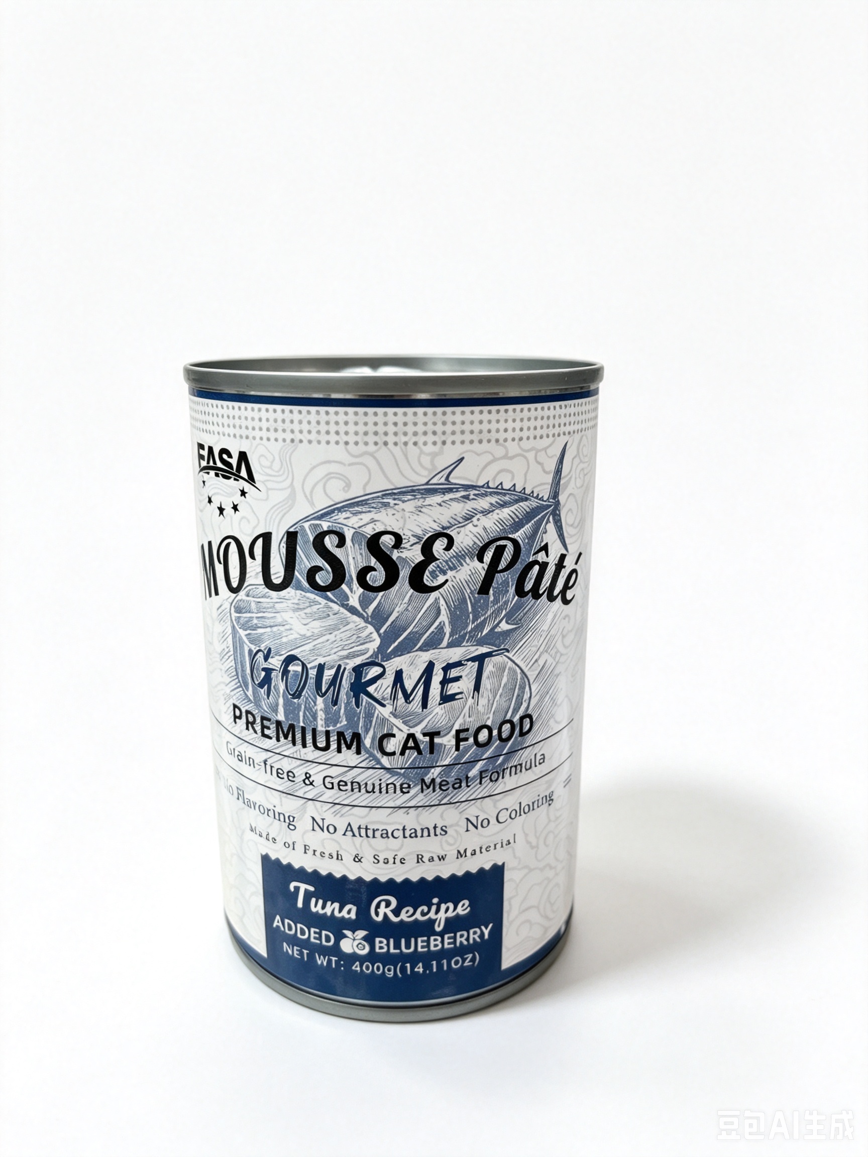 Exquisite Mousse meat puree cans (tuna, chicken, salmon) details Picture