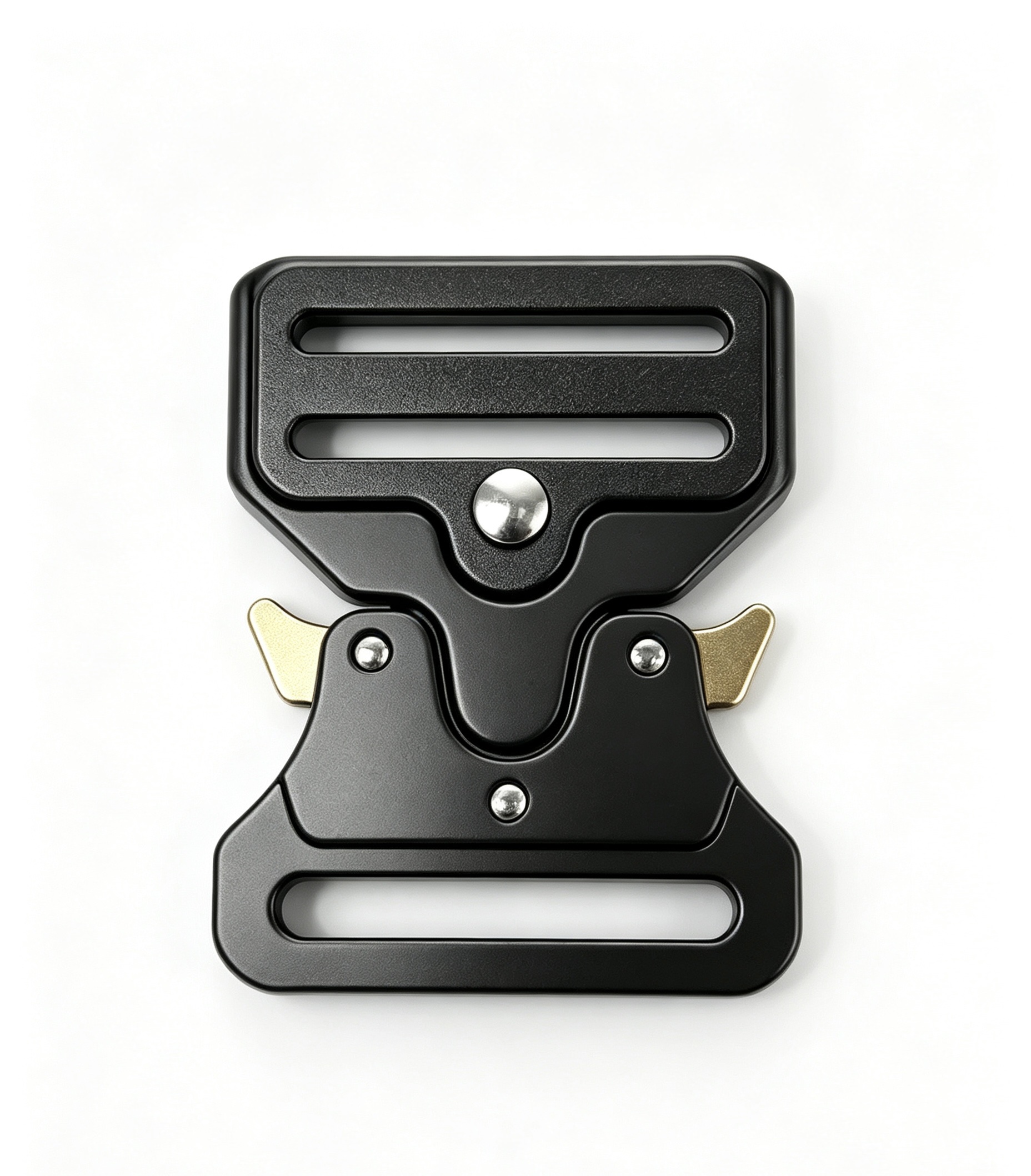 Alloy quick-release side buckle for luggage and bags full image