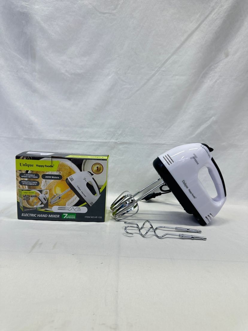 HF-133 electric egg beater, handheld household baking cake, small automatic cream whipping machine, mixer, egg beater detail image 2
