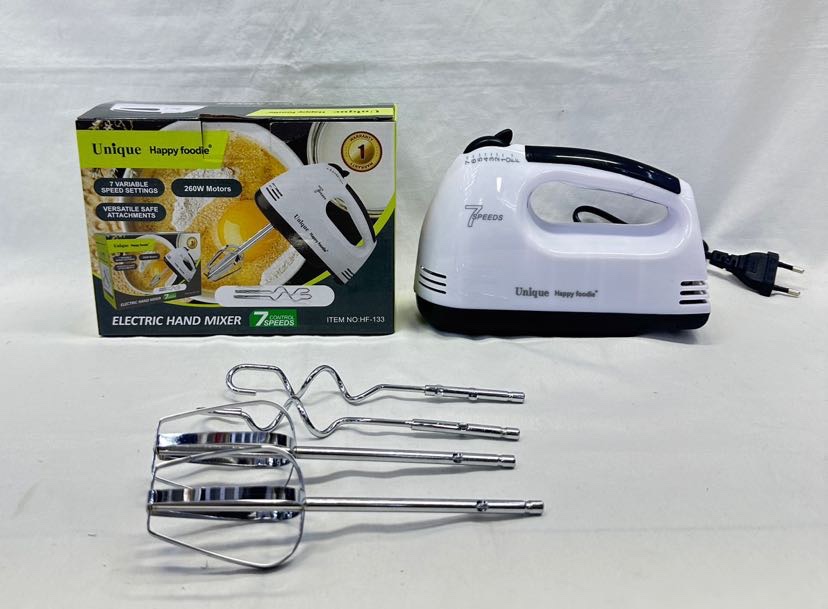 HF-133 electric egg beater, handheld household baking cake, small automatic cream whipping machine, mixer, egg beater detail image 4