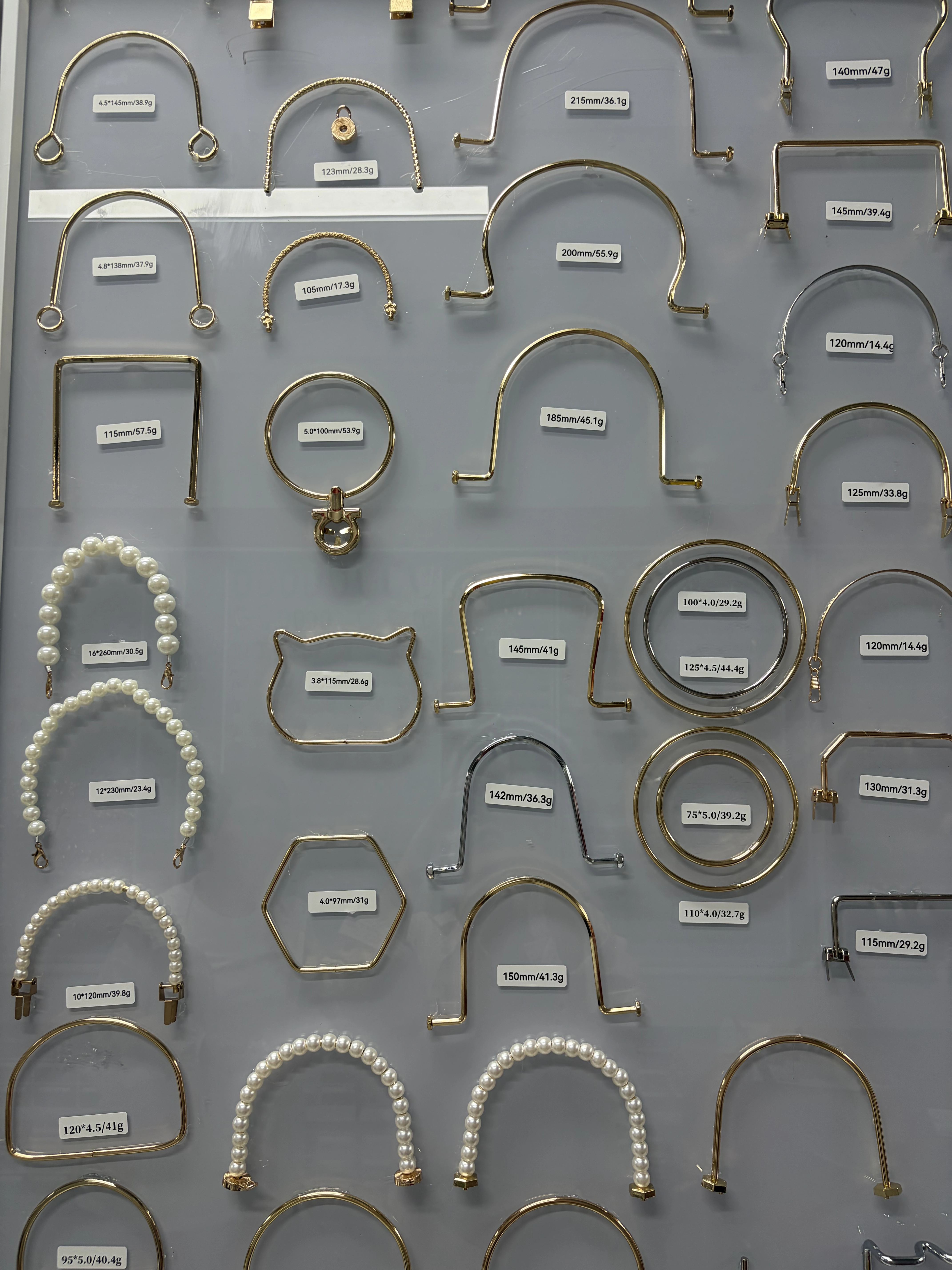 Handbag accessories, hardware accessories, handles, gift box handles, tool accessories handles detail image 7