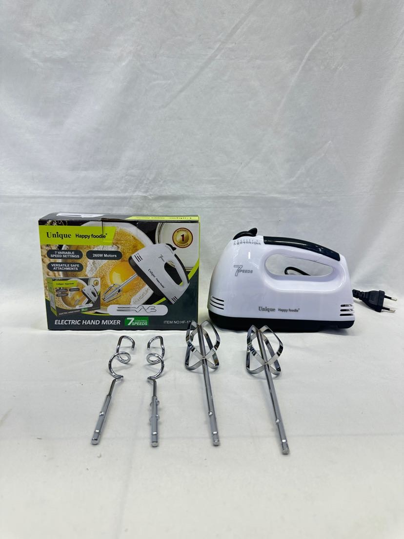 HF-133 electric egg beater, handheld household baking cake, small automatic cream whipping machine, mixer, egg beater detail image 5
