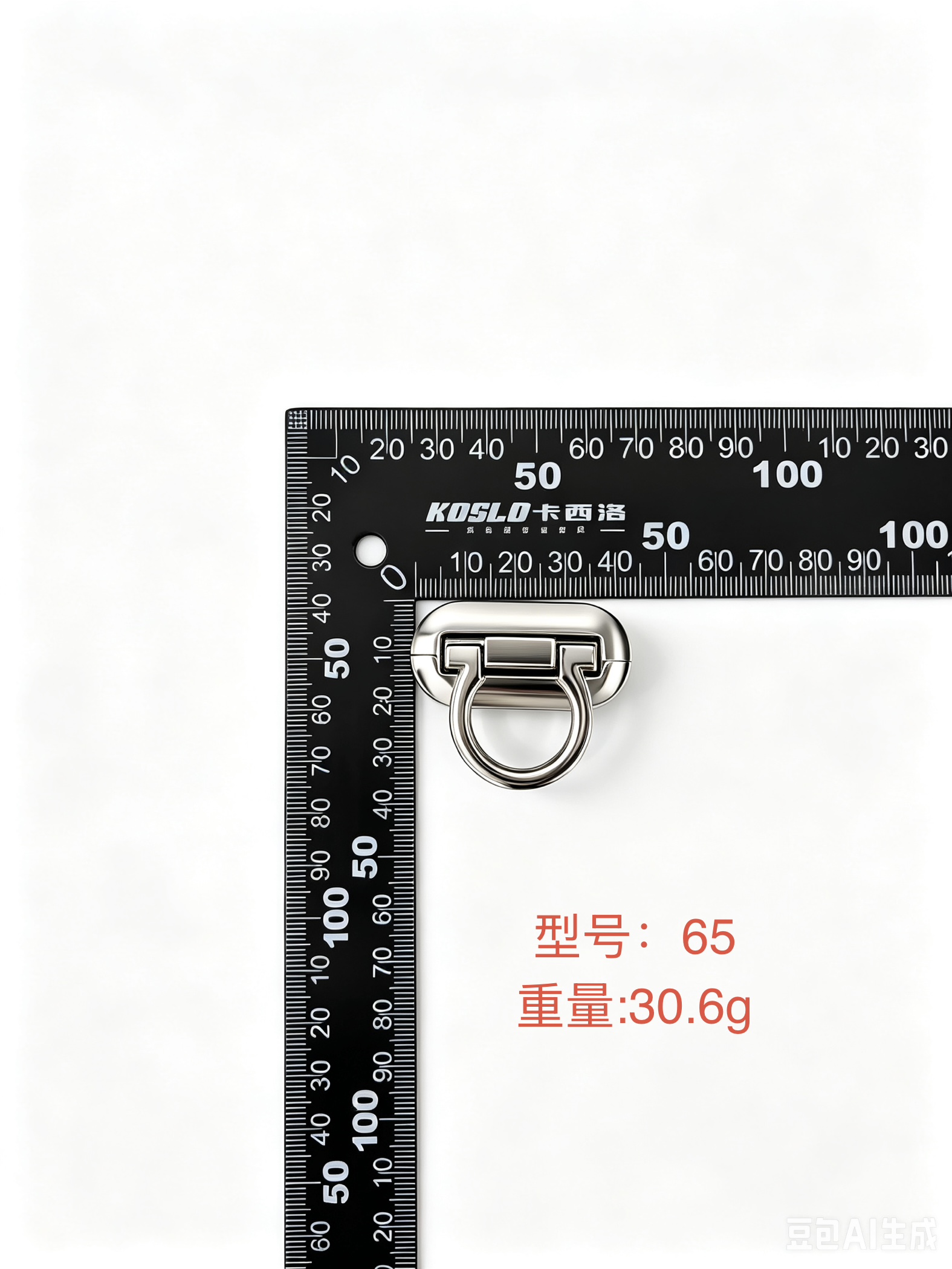 Zinc alloy ladies' lock luggage lock Specification image