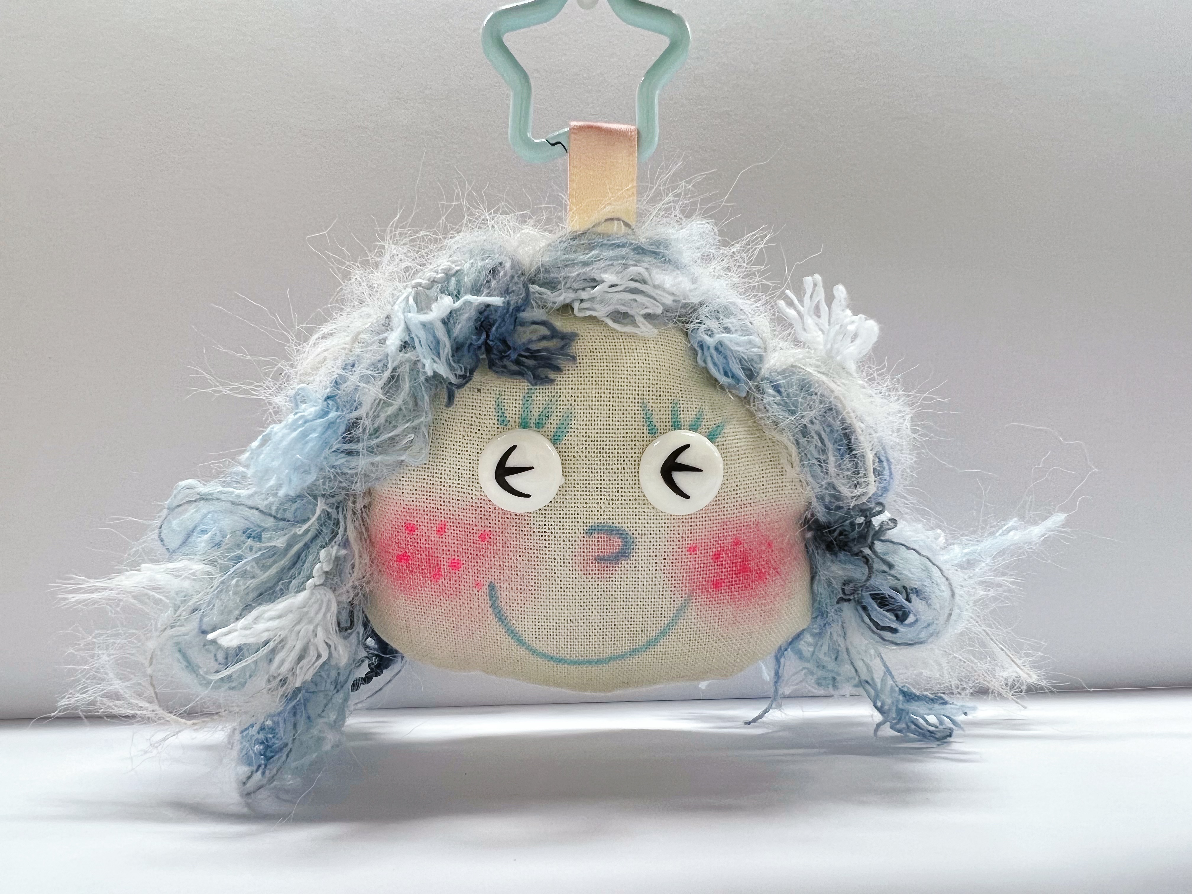 布小隅原创丑萌娃娃包包挂件布娃娃图
