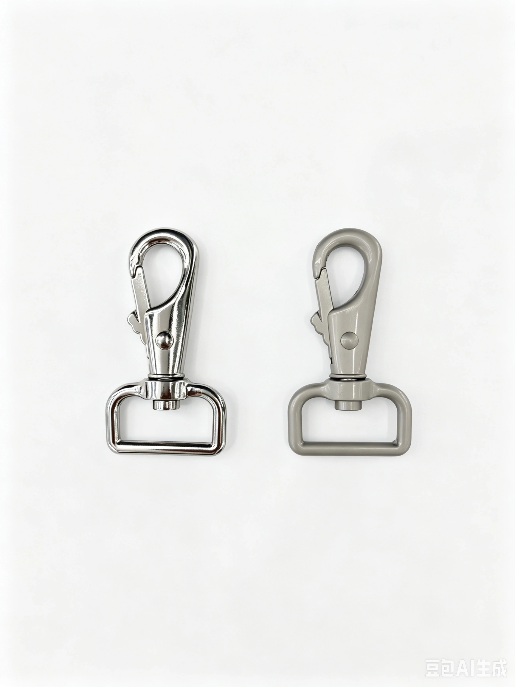 DIY zinc alloy dog buckle hardware accessories outdoor buckle detail image 3