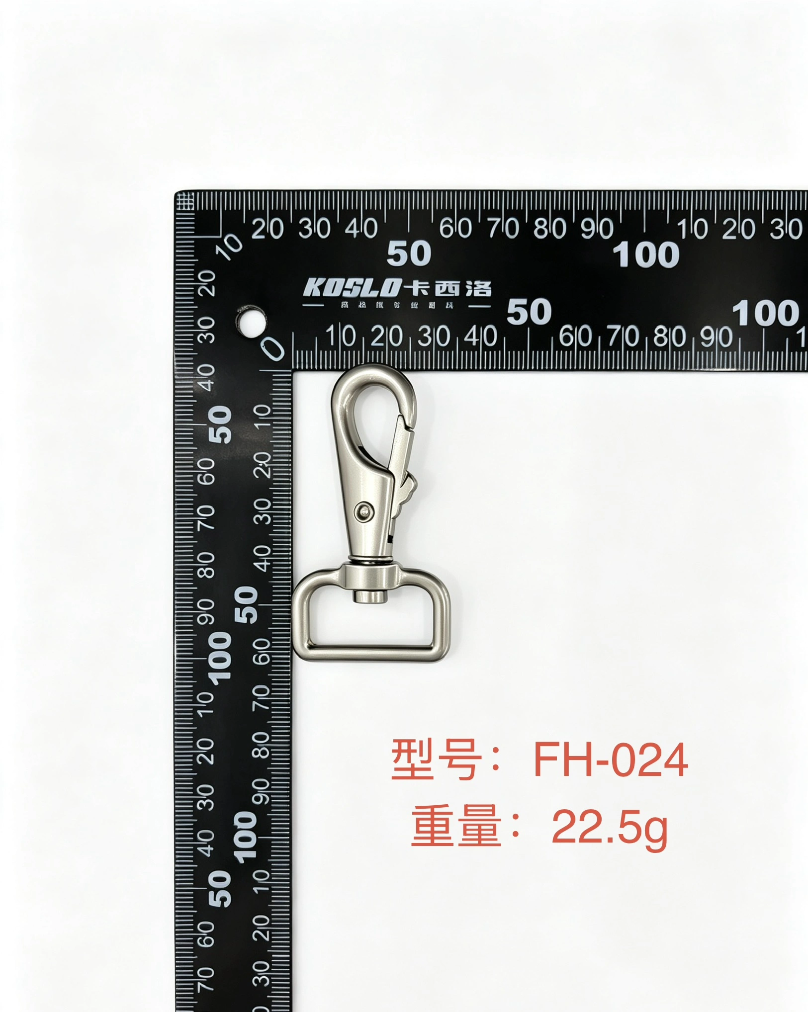 DIY zinc alloy dog buckle hardware accessories outdoor buckle detail image 4