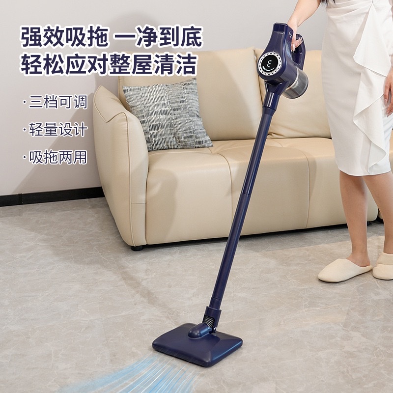 Cross-border vacuum cleaner, household high-suction power small handheld suction and mopping all-in-one machine, high-power cat hair removal cordless vacuum cleaner Application Scenario
