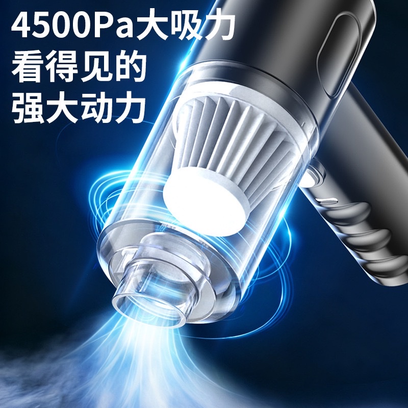 跨境多功能便携无线迷你车载吸尘器干湿两用吸尘器长续航清洁车用详情图5