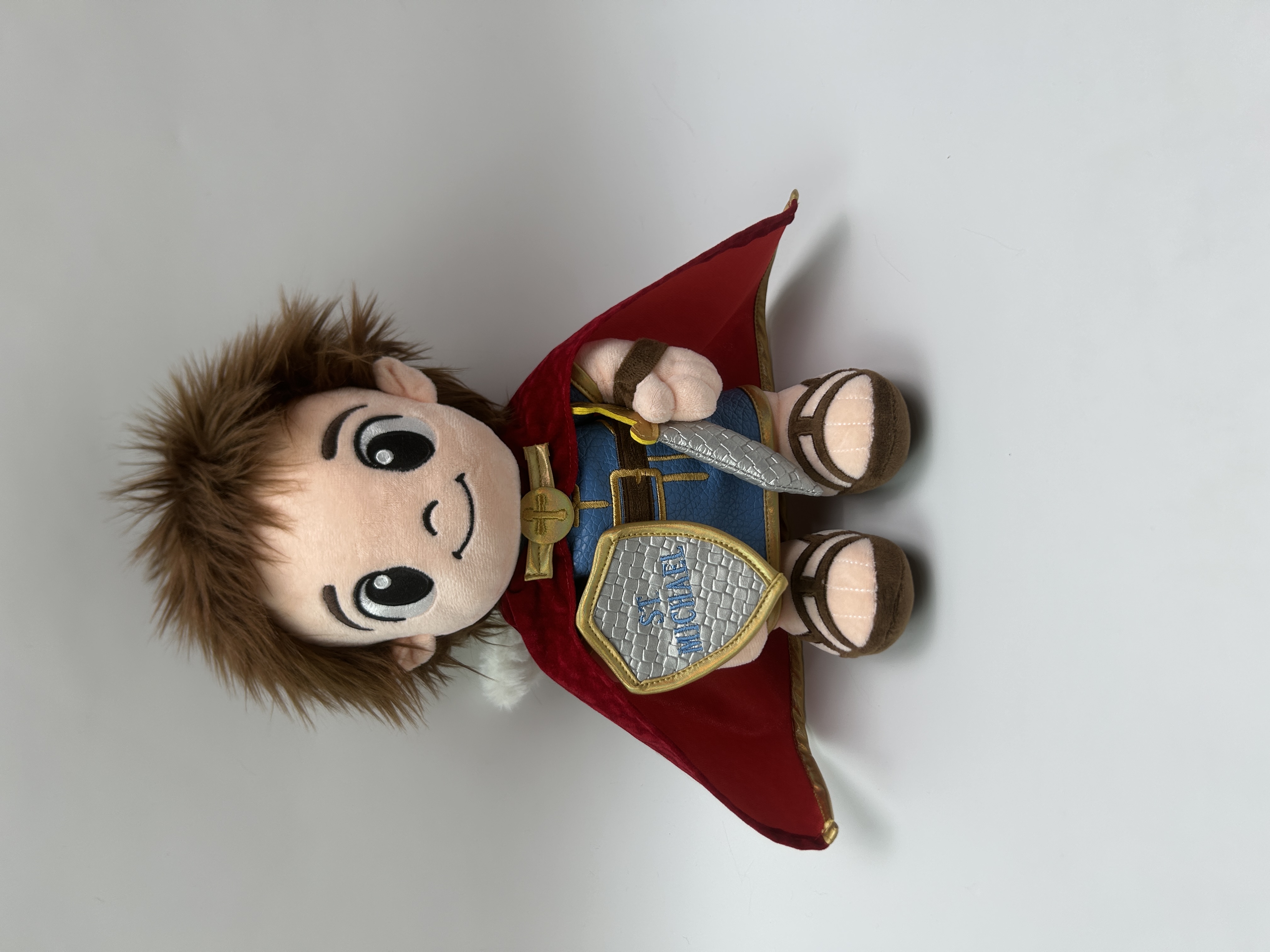 Original little knight plush toy with cape, angel wings, little boy doll, claw machine gift, children's plush toy Application Scenario