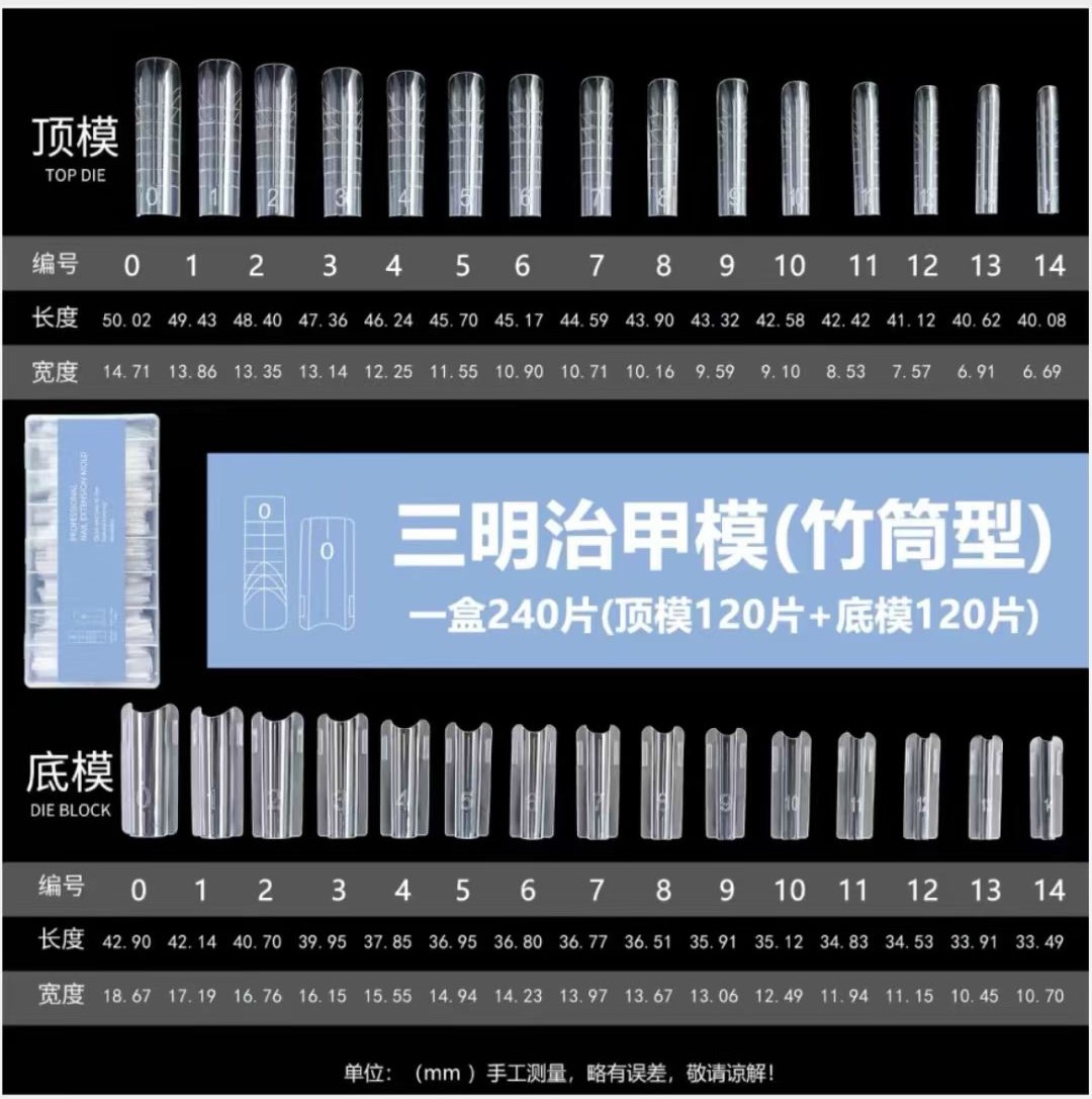 Nail polish slices, nail polish masks Item Picture
