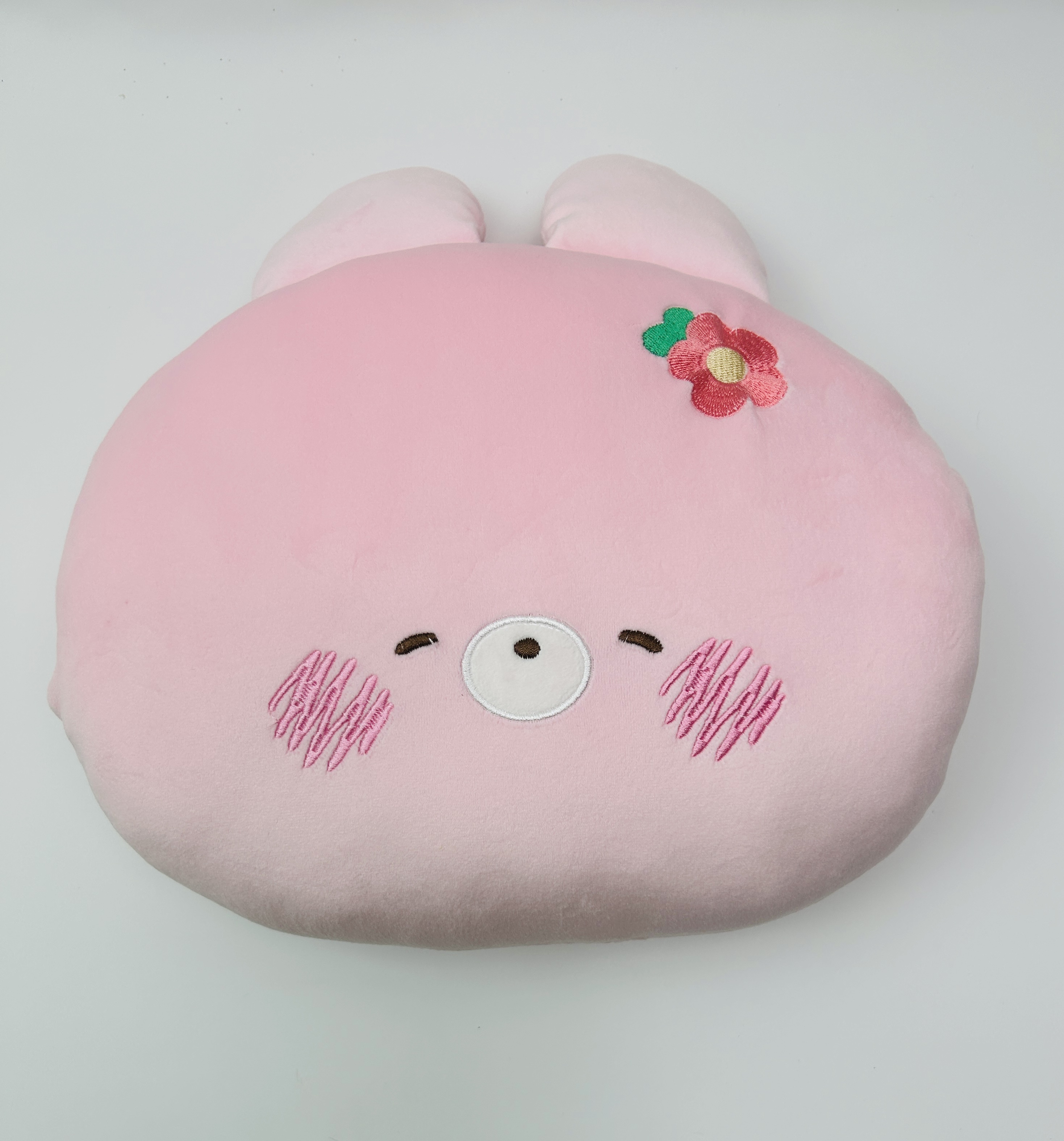 Cartoon fruit bear rabbit plush hand cover, winter hand warming throw pillow, claw machine doll gift supply